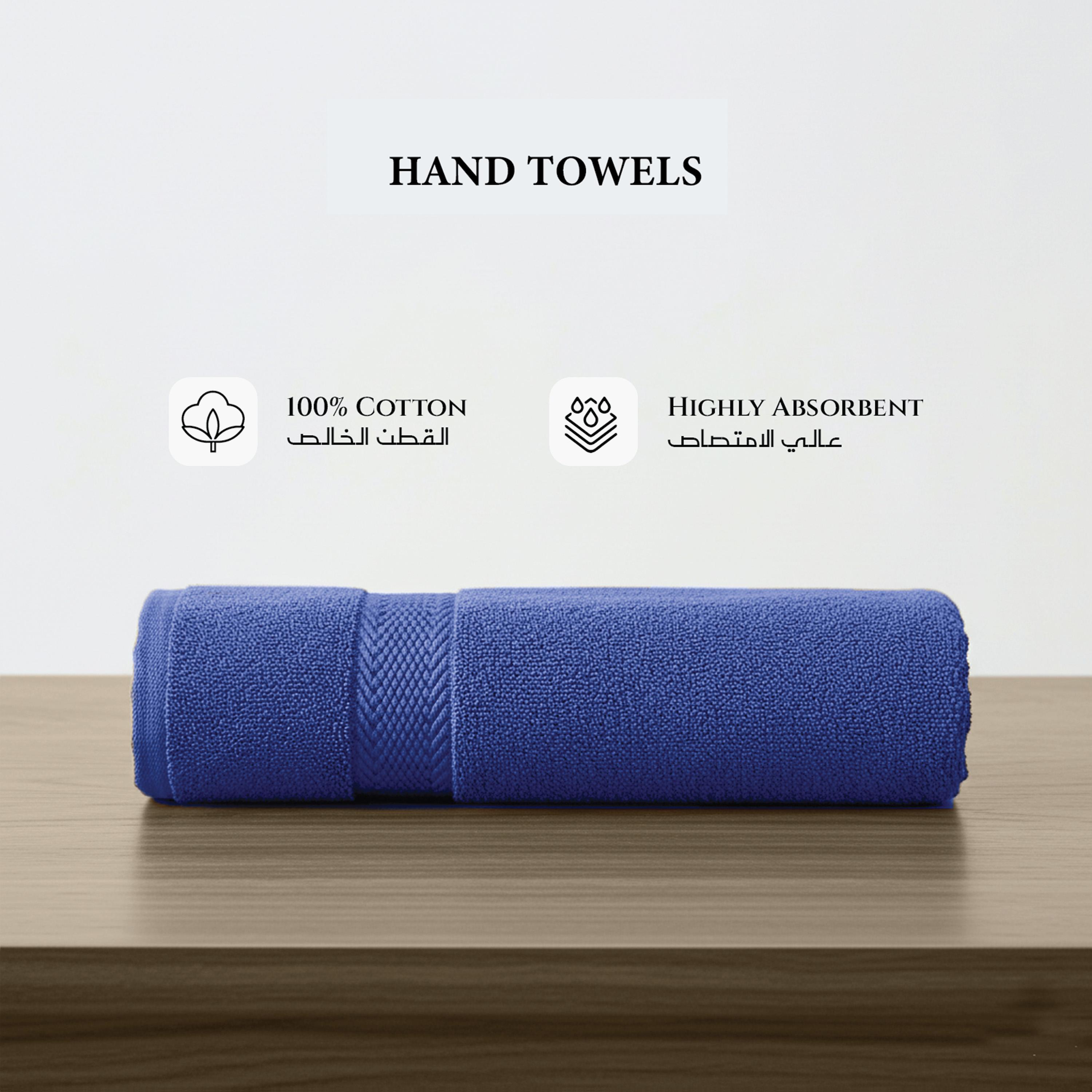 Ultima Premium 100% Cotton Hand Towel - 40x70 cm-hbxbathroom-bathroomtextiles-image-3