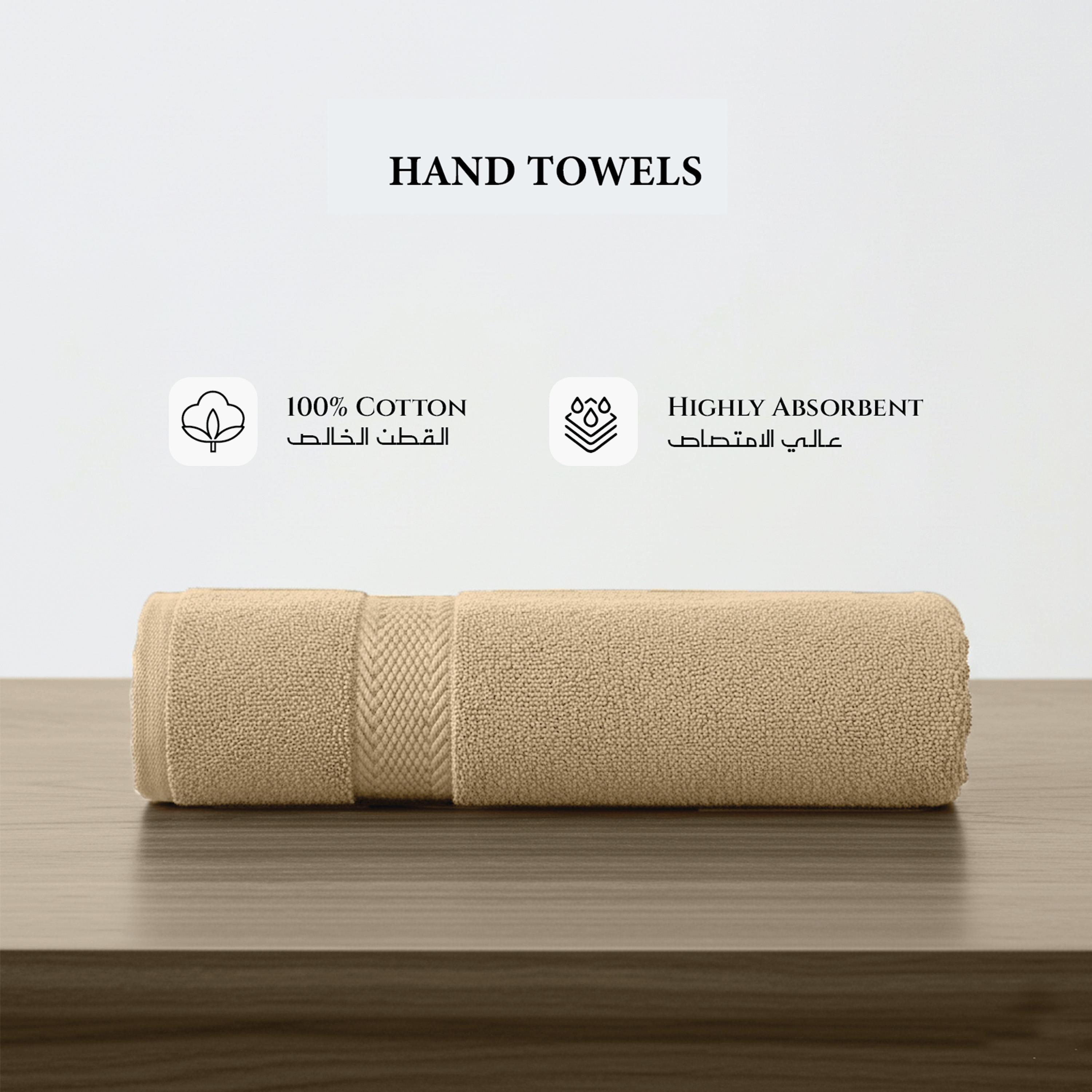 Ultima Premium 100% Cotton Hand Towel - 40x70 cm-hbxbathroom-bathroomtextiles-image-3
