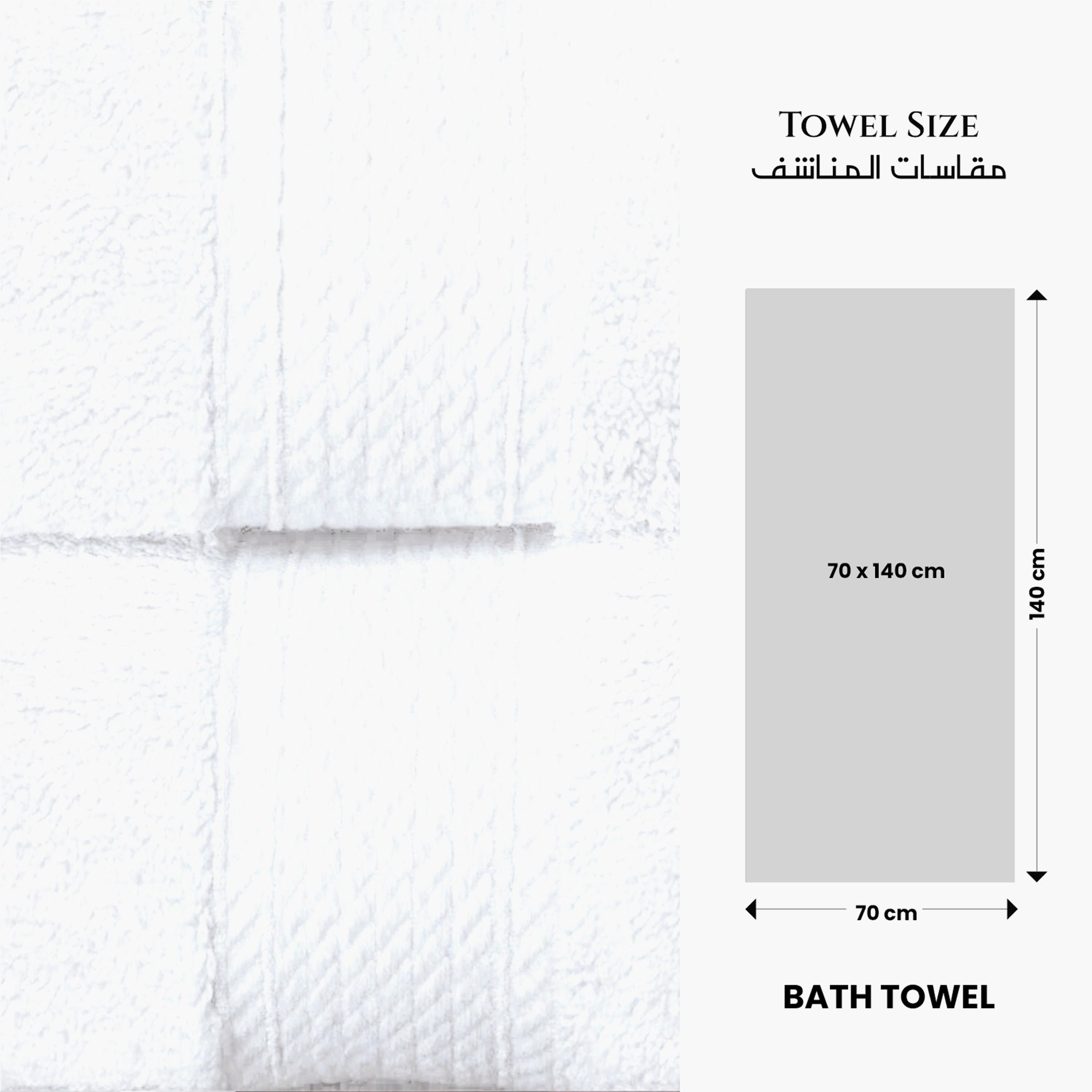 Ultima Premium 100% Cotton Bath Towel - 70x140 cm-hbxbathroom-bathroomtextiles-image-6