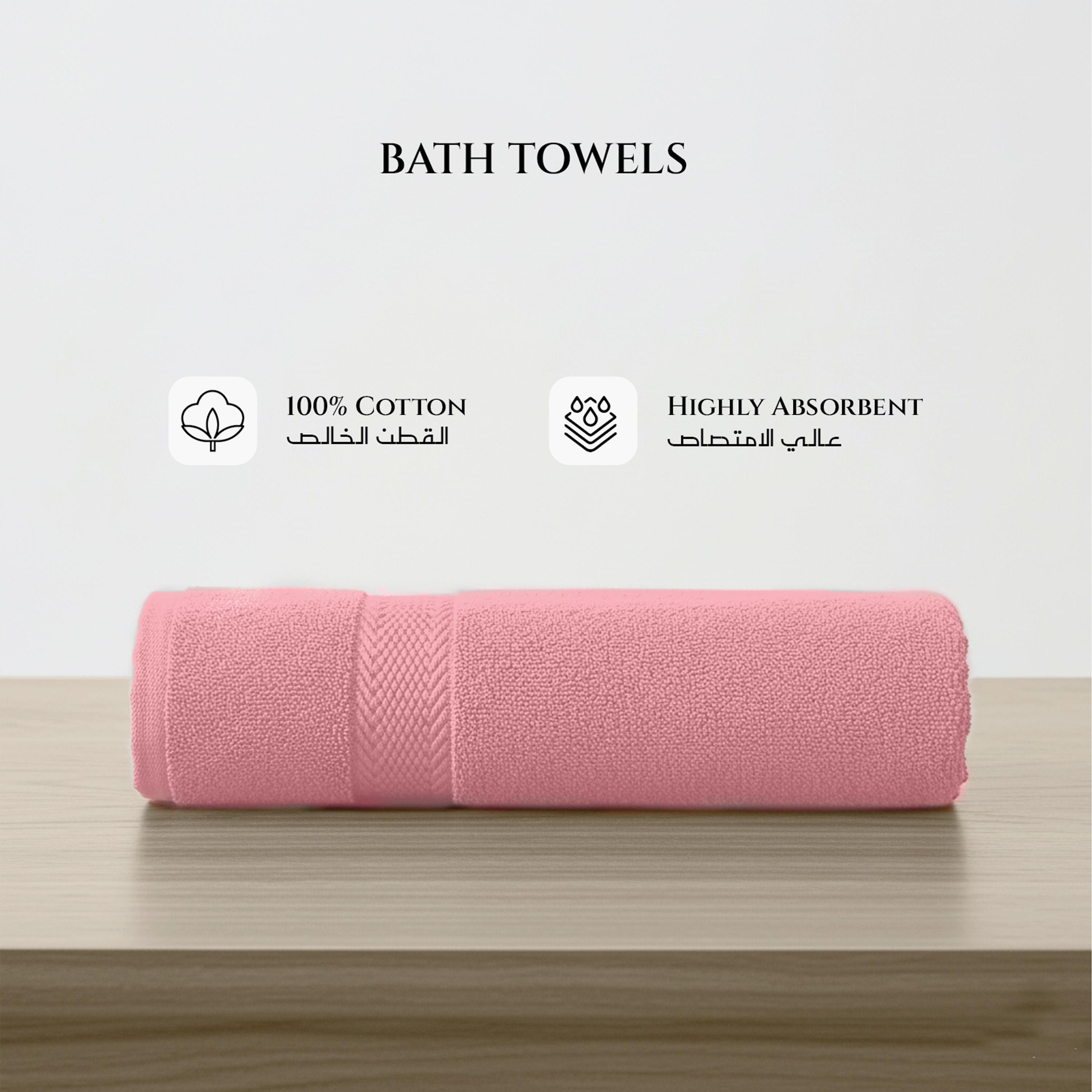 Ultima Premium 100% Cotton Bath Towel - 70x140 cm-hbxbathroom-bathroomtextiles-image-3