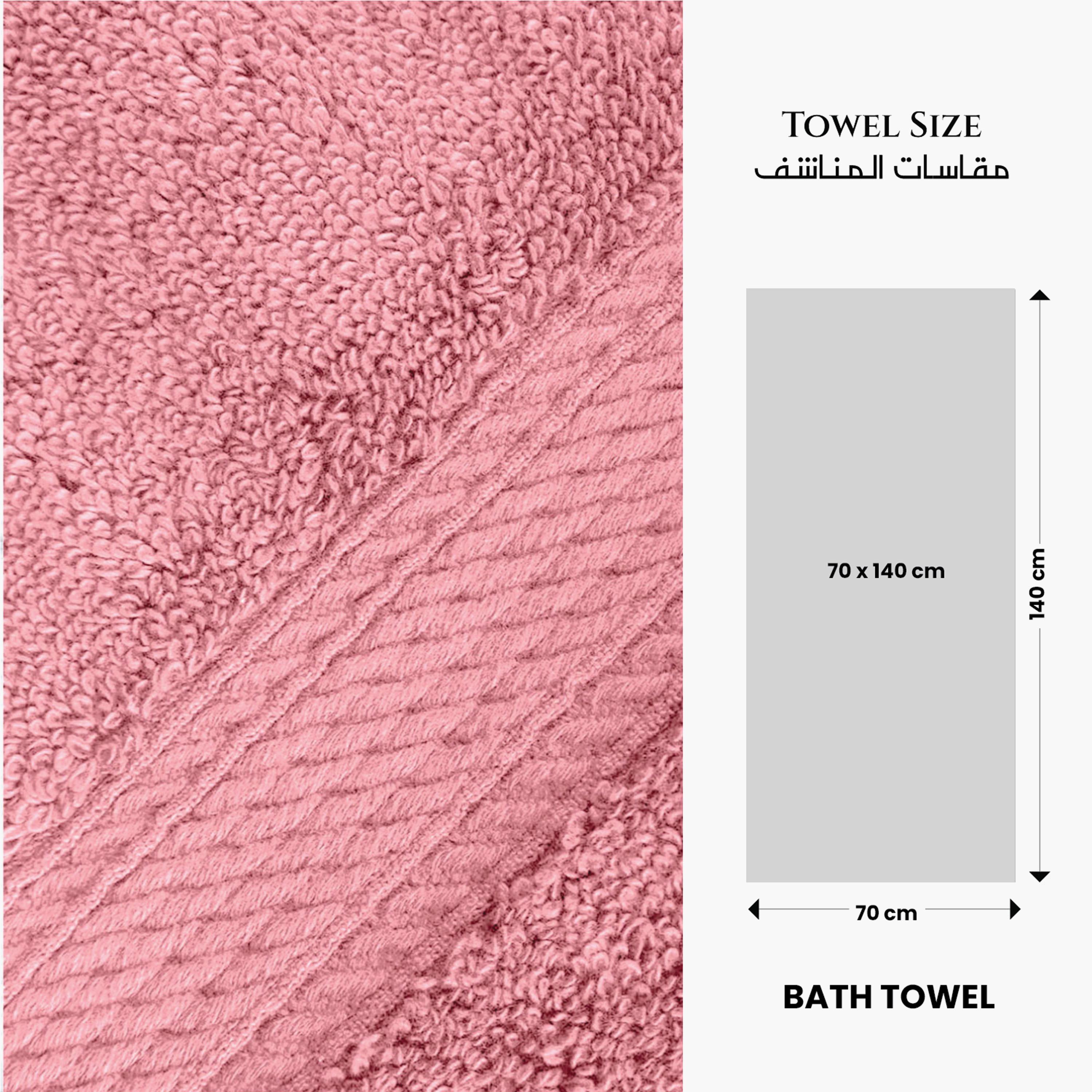 Ultima Premium 100% Cotton Bath Towel - 70x140 cm-hbxbathroom-bathroomtextiles-image-6