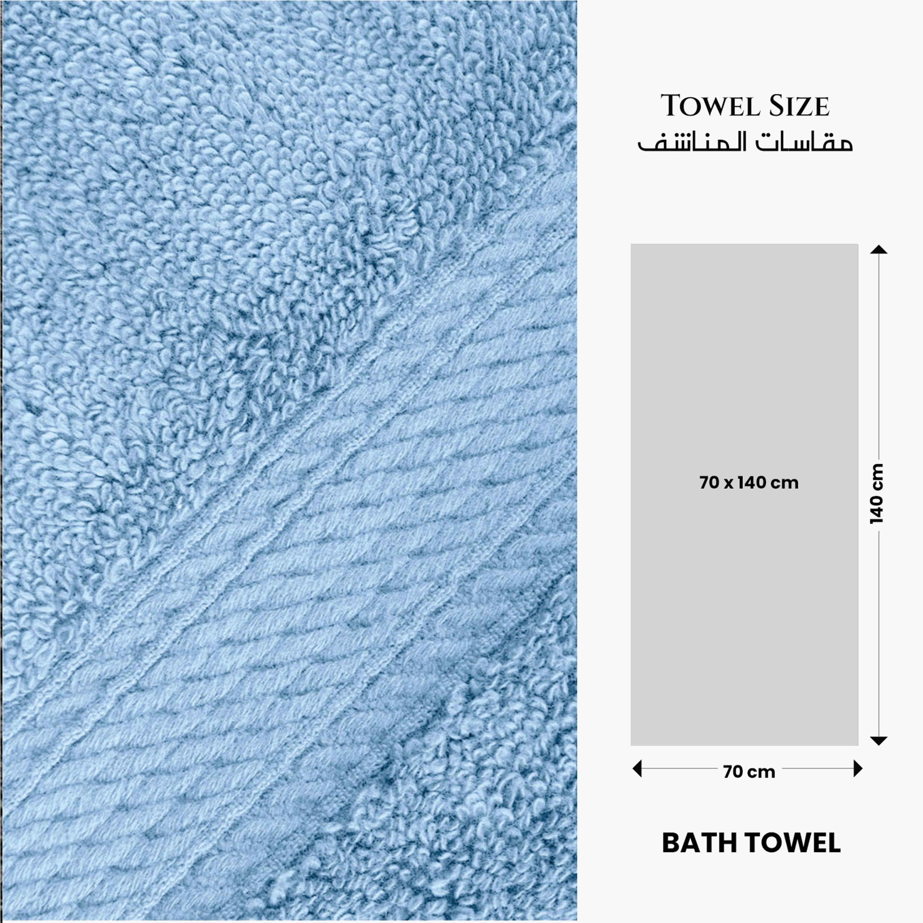 Ultima Premium 100% Cotton Bath Towel - 70x140 cm-hbxbathroom-bathroomtextiles-image-6