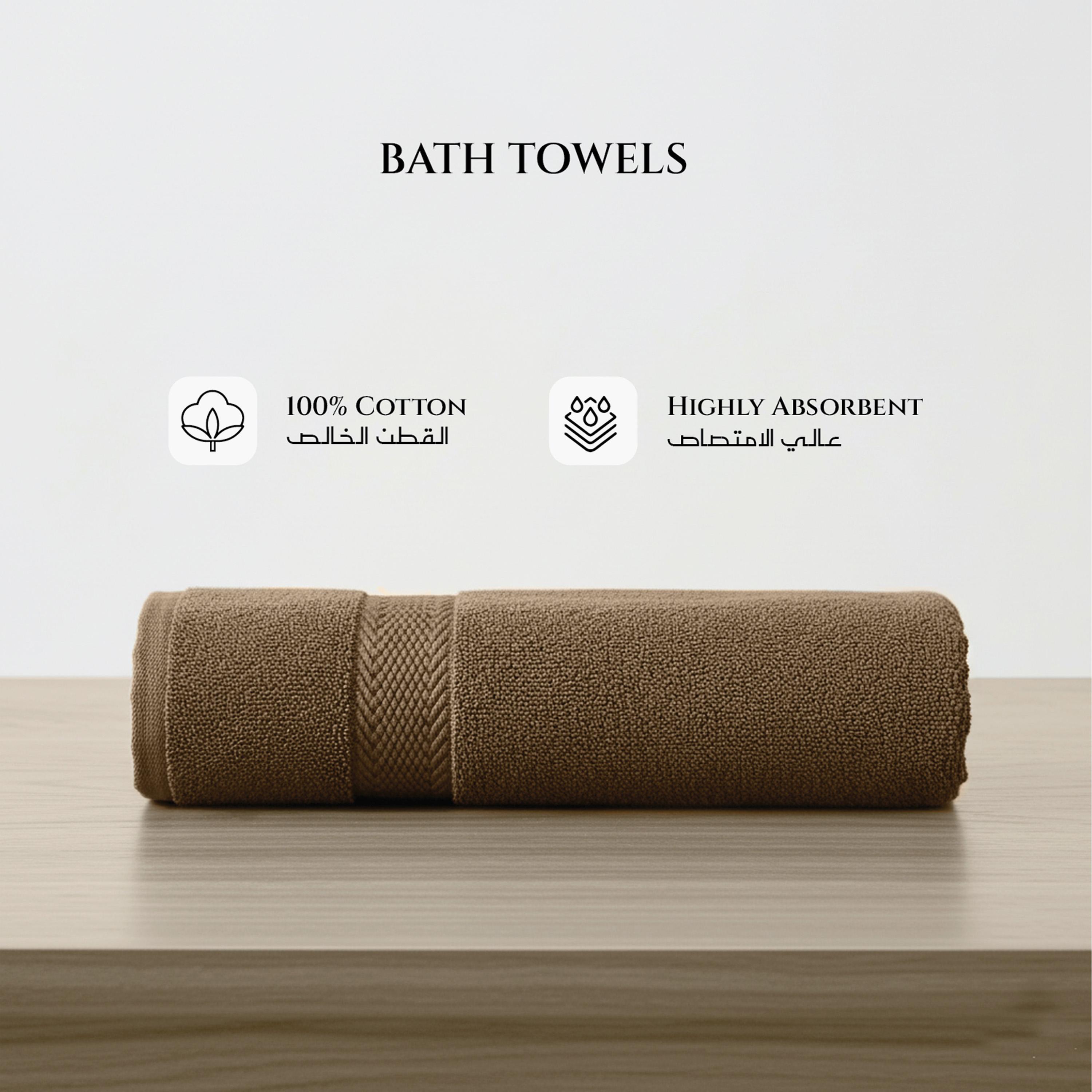 منشفة حمام قطن فاخر 100% من ألتيما - 70x140 سم-hbxbathroom-bathroomtextiles-image-3