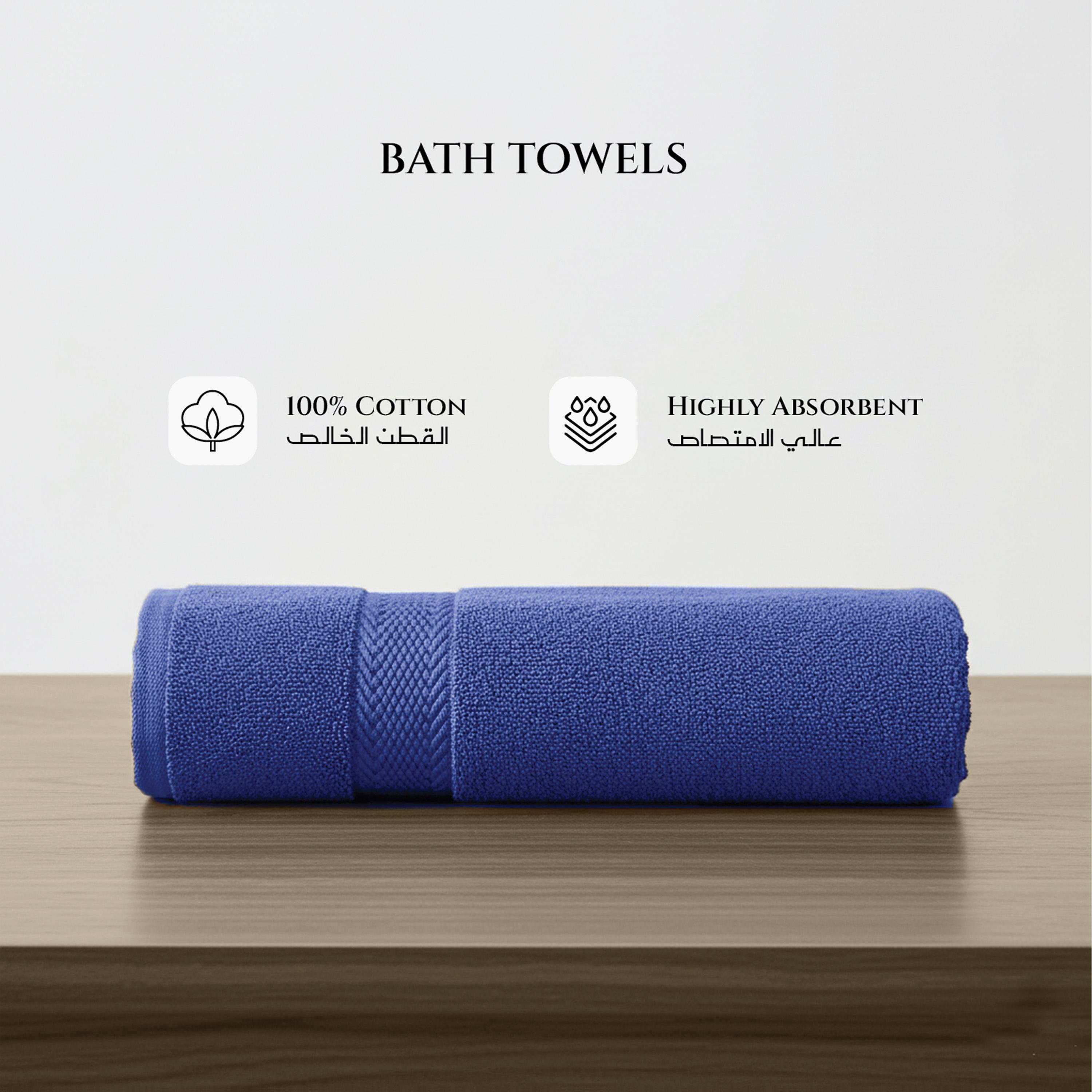 Ultima Premium 100% Cotton Bath Towel - 70x140 cm-hbxbathroom-bathroomtextiles-image-3