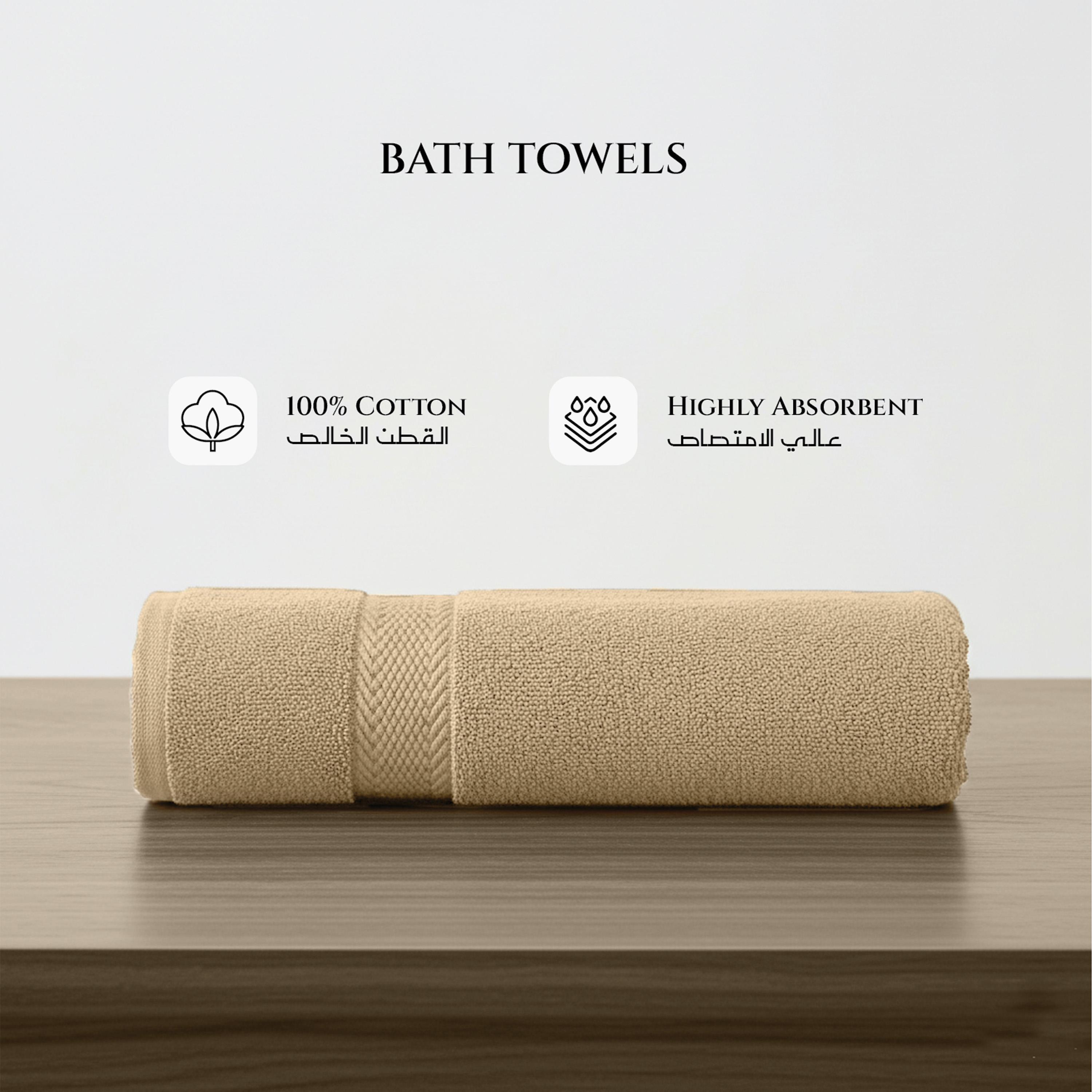 Ultima Premium 100% Cotton Bath Towel - 70x140 cm-hbxbathroom-bathroomtextiles-image-3