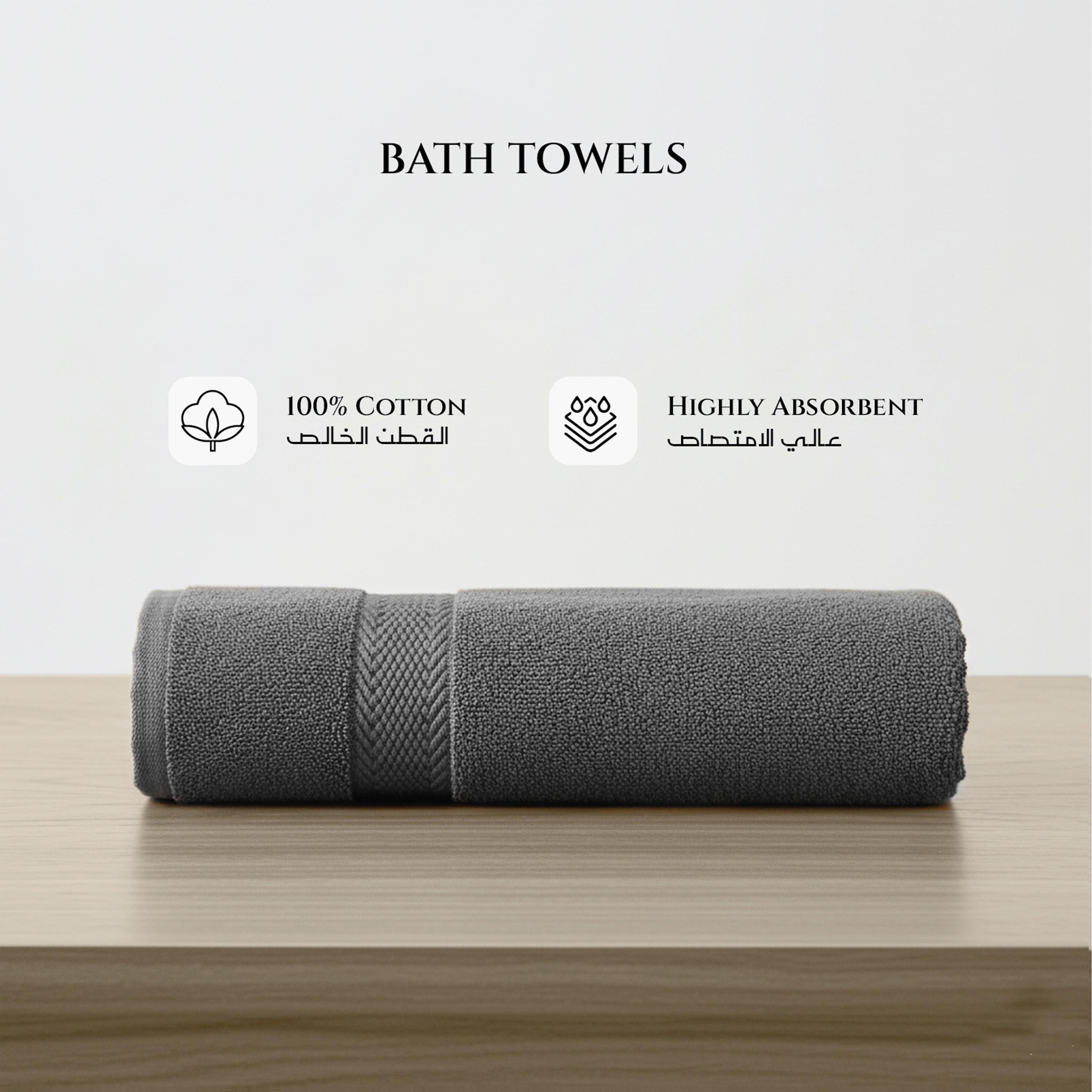 Ultima Premium 100% Cotton Bath Towel - 70x140 cm-hbxbathroom-bathroomtextiles-image-3