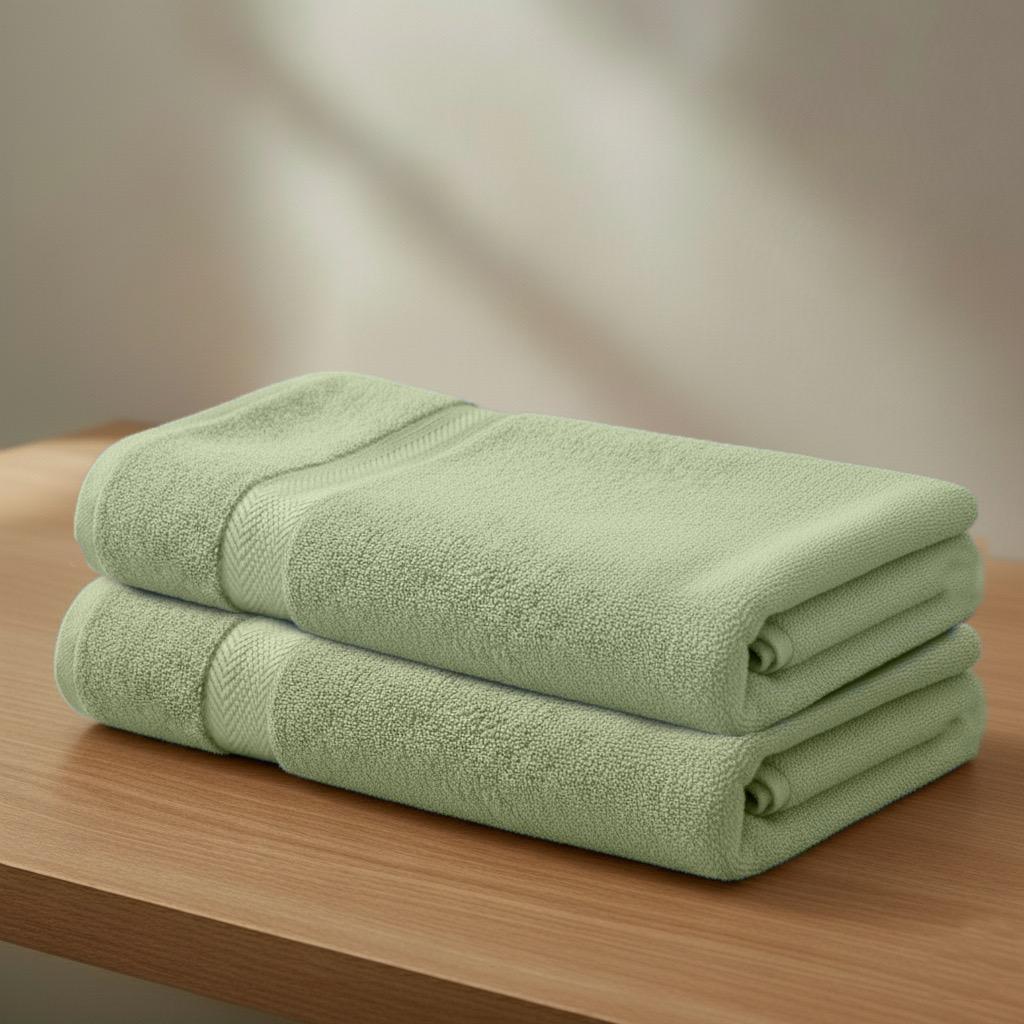Ultima 2-Piece Premium Cotton Bath Towel Set - 70x140 cm-hbxbathroom-bathroomtextiles-image-1