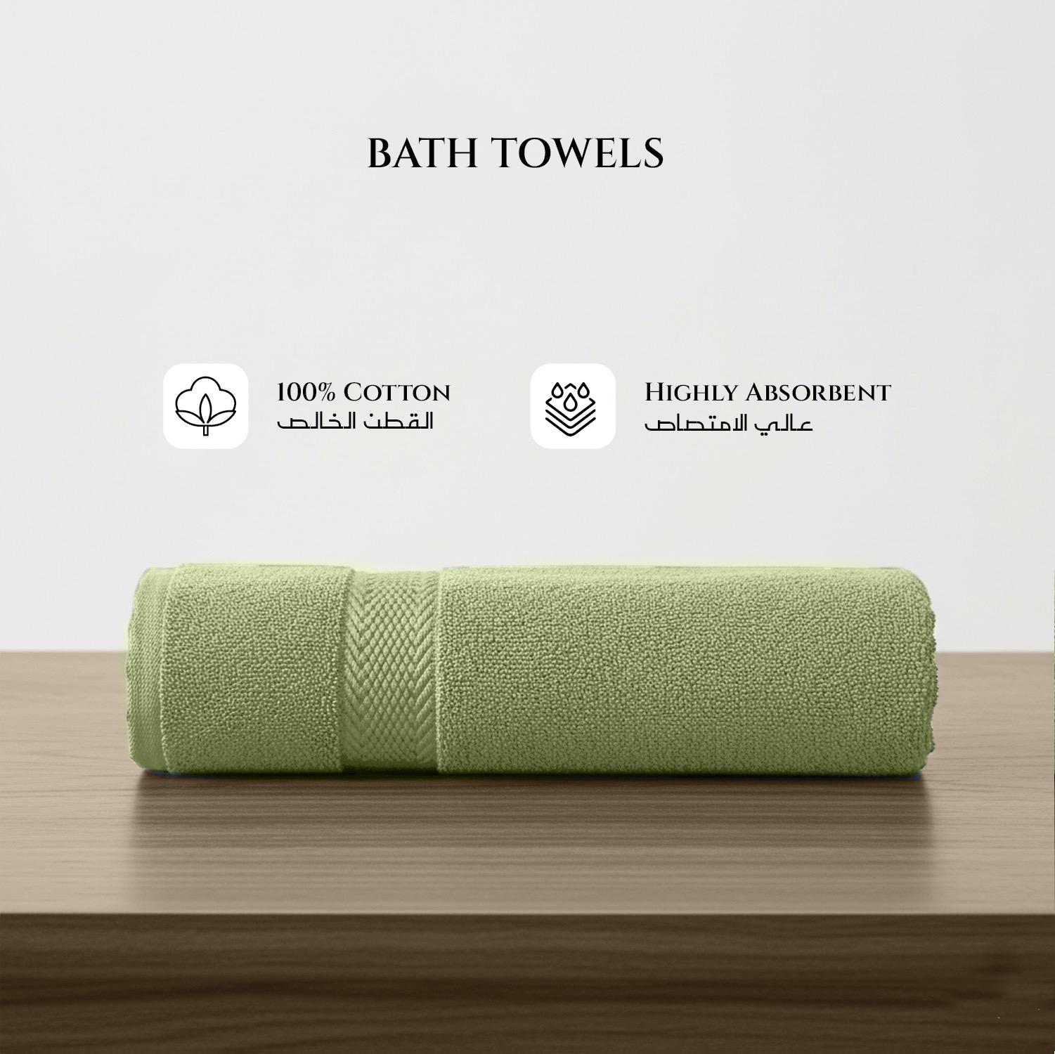 Ultima 2-Piece Premium Cotton Bath Towel Set - 70x140 cm-hbxbathroom-bathroomtextiles-image-3