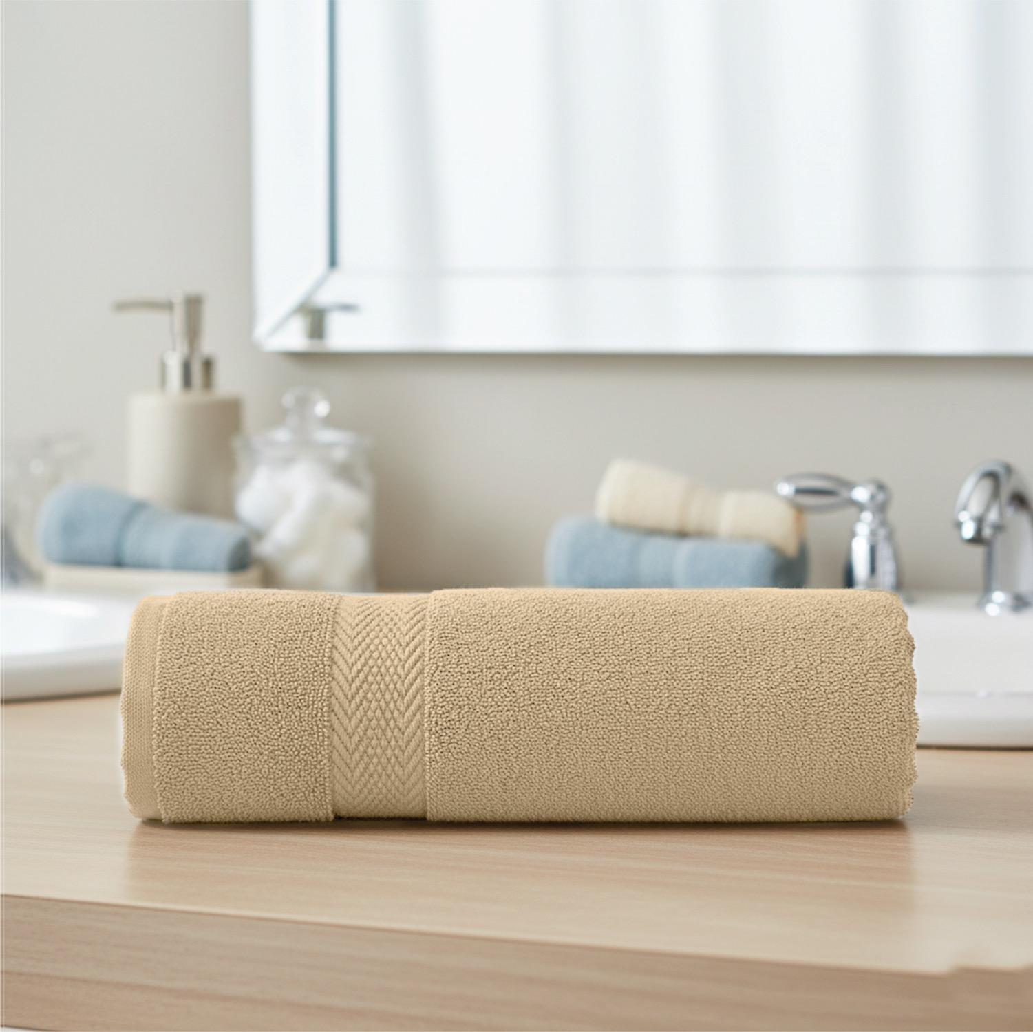 طقم مناشف حمام قطن فاخرة قطعتين من ألتيما - 70x140 سم-hbxbathroom-bathroomtextiles-image-2