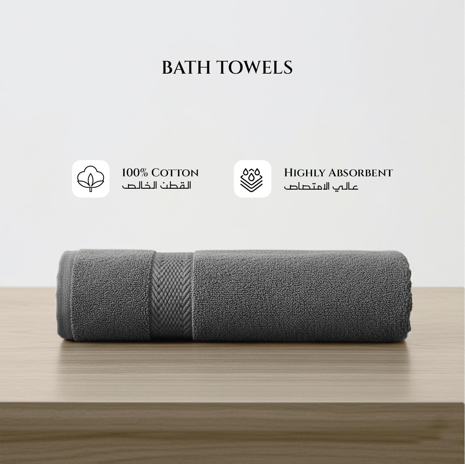 Ultima 2-Piece Premium Cotton Bath Towel Set - 70x140 cm-hbxbathroom-bathroomtextiles-image-3