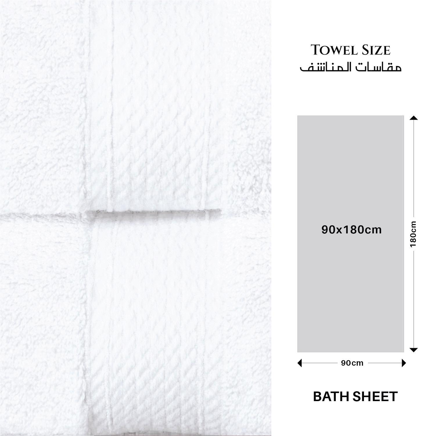 Ultima 2-Piece Premium Cotton Bath Sheet Set - 90x180 cm-hbxbathroom-bathroomtextiles-image-5