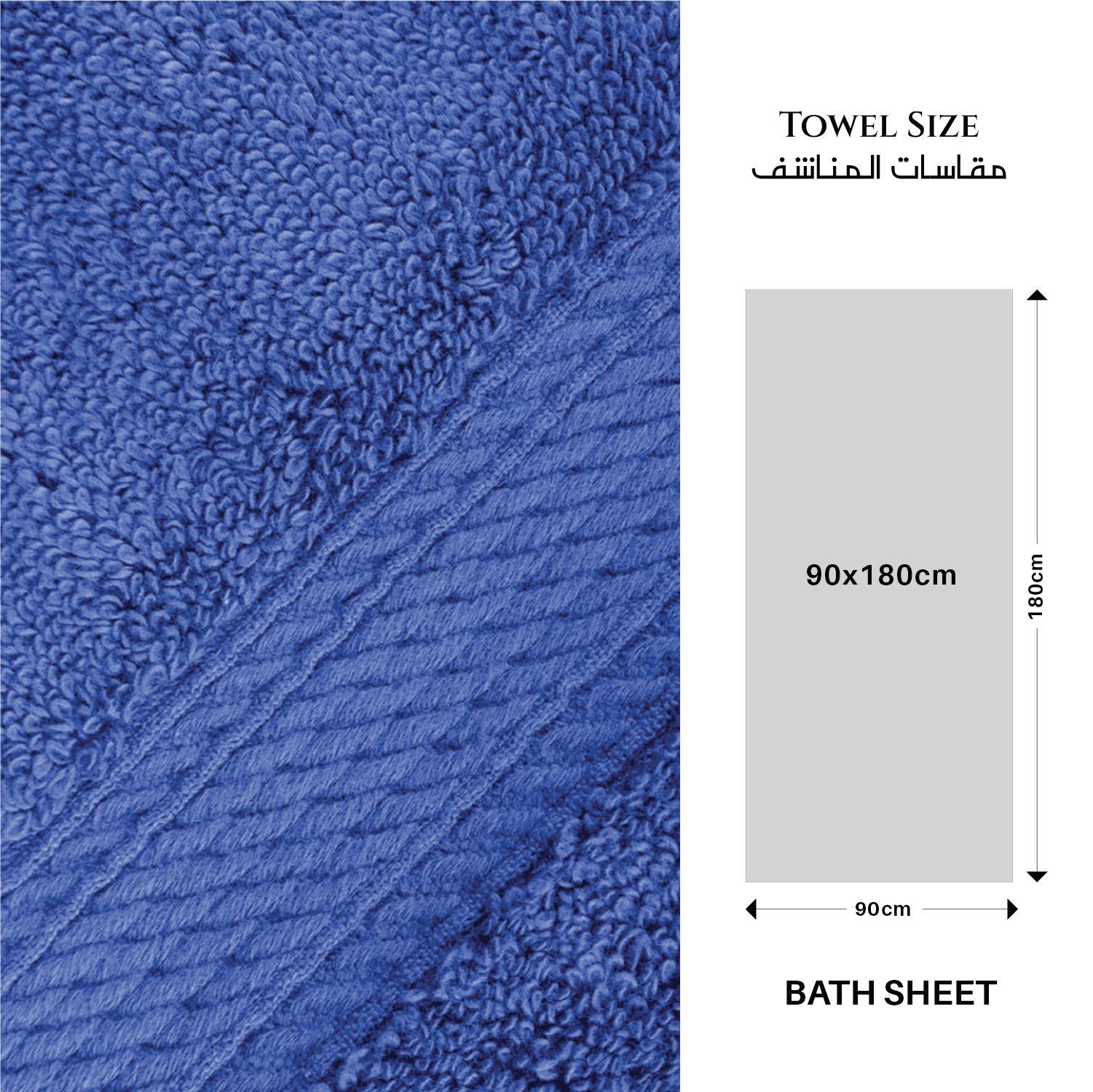 Ultima 2-Piece Premium Cotton Bath Sheet Set - 90x180 cm-hbxbathroom-bathroomtextiles-image-5