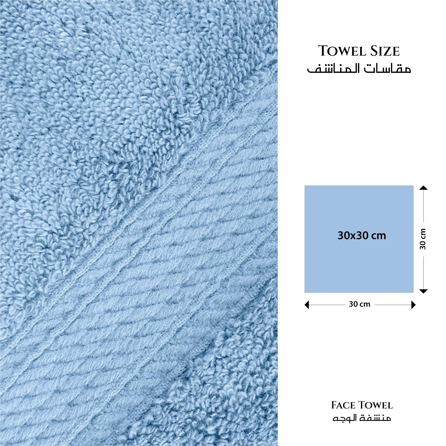 Ultima 4-Piece Premium Cotton Face Towel Set - 30x30 cm-hbxbathroom-bathroomtextiles-image-5