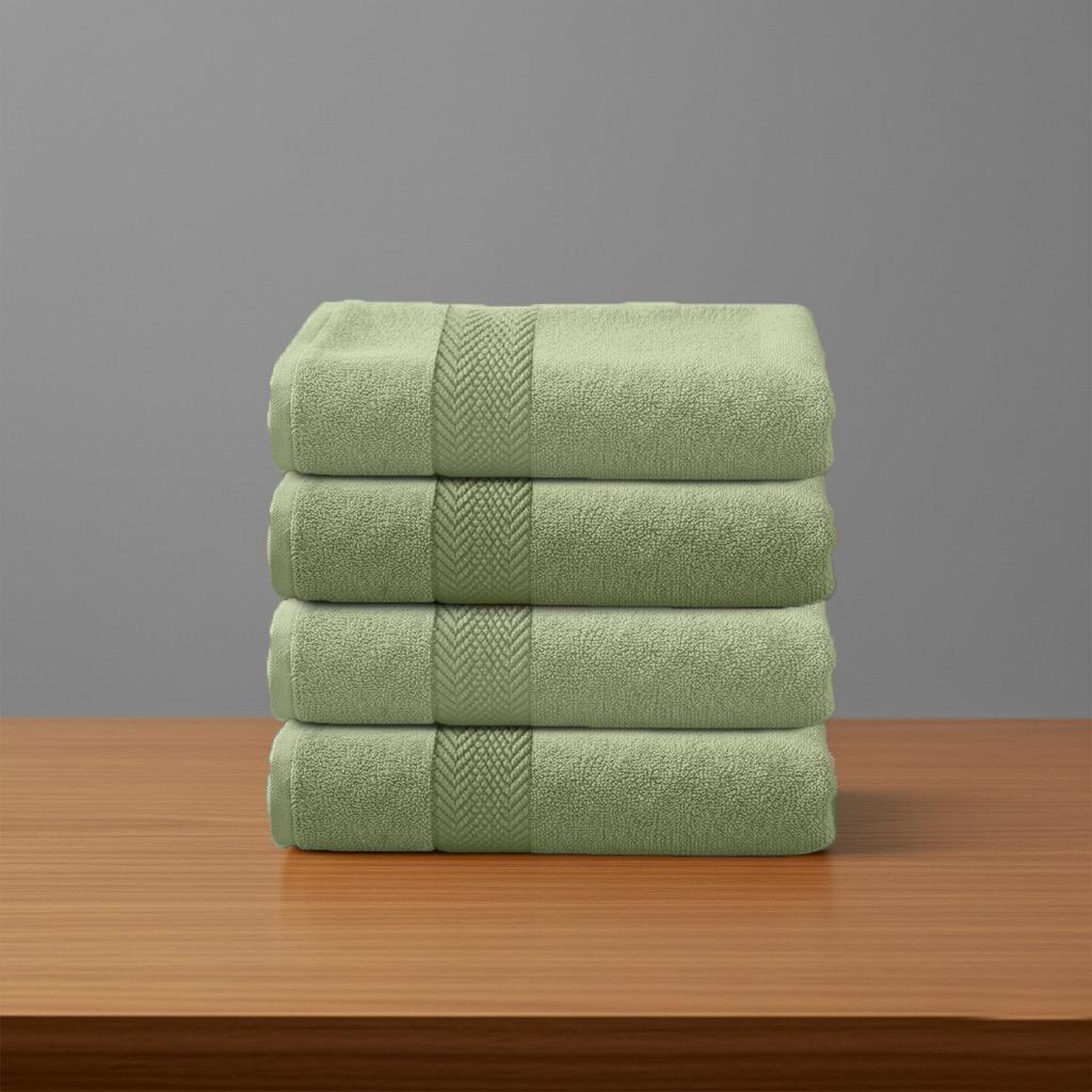 طقم مناشف وجه قطن فاخرة 4 قطع من ألتيما - 30x30 سم-hbxbathroom-bathroomtextiles-image-1