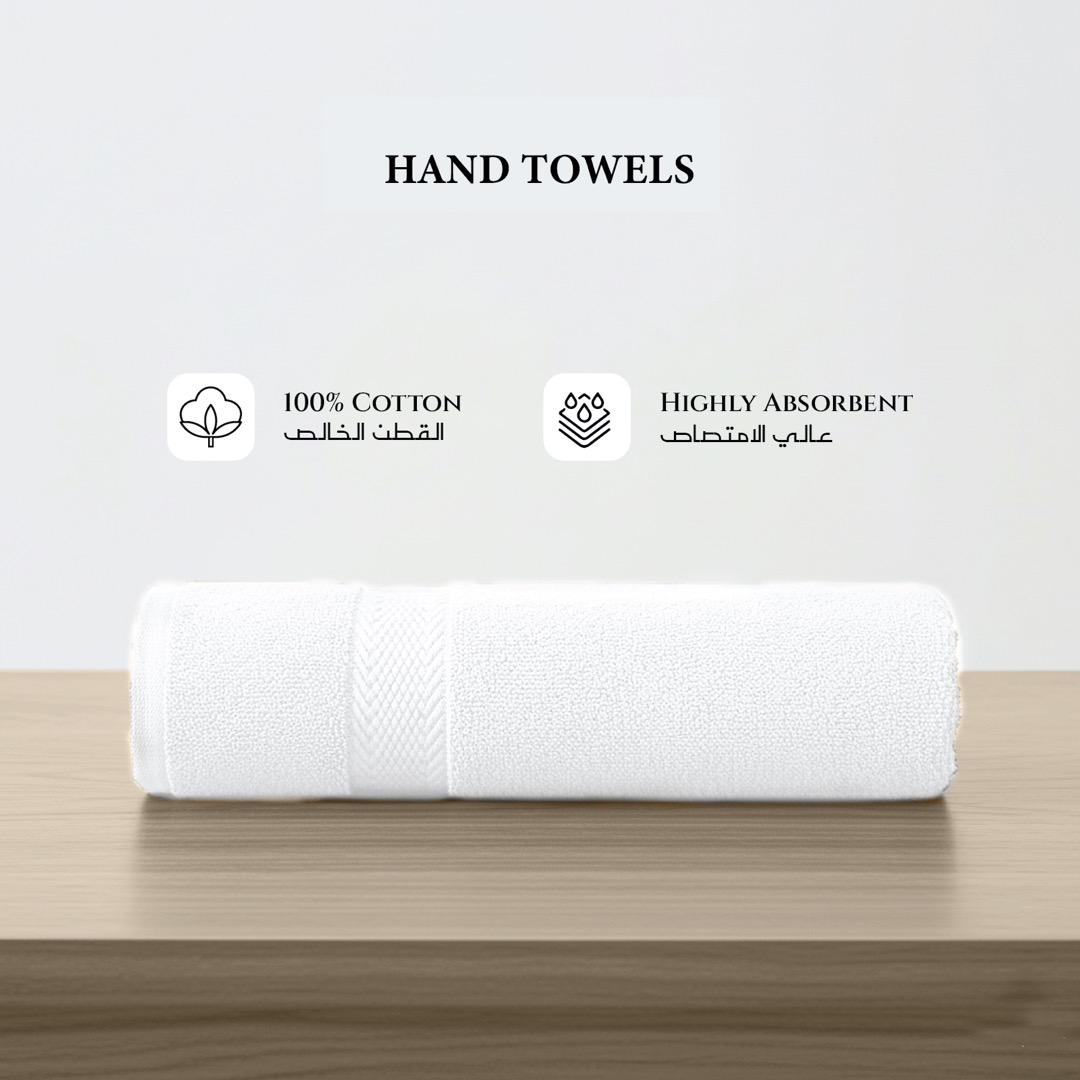 Ultima 4-Piece Premium Cotton Hand Towel Set - 40x70 cm-hbxbathroom-bathroomtextiles-image-3