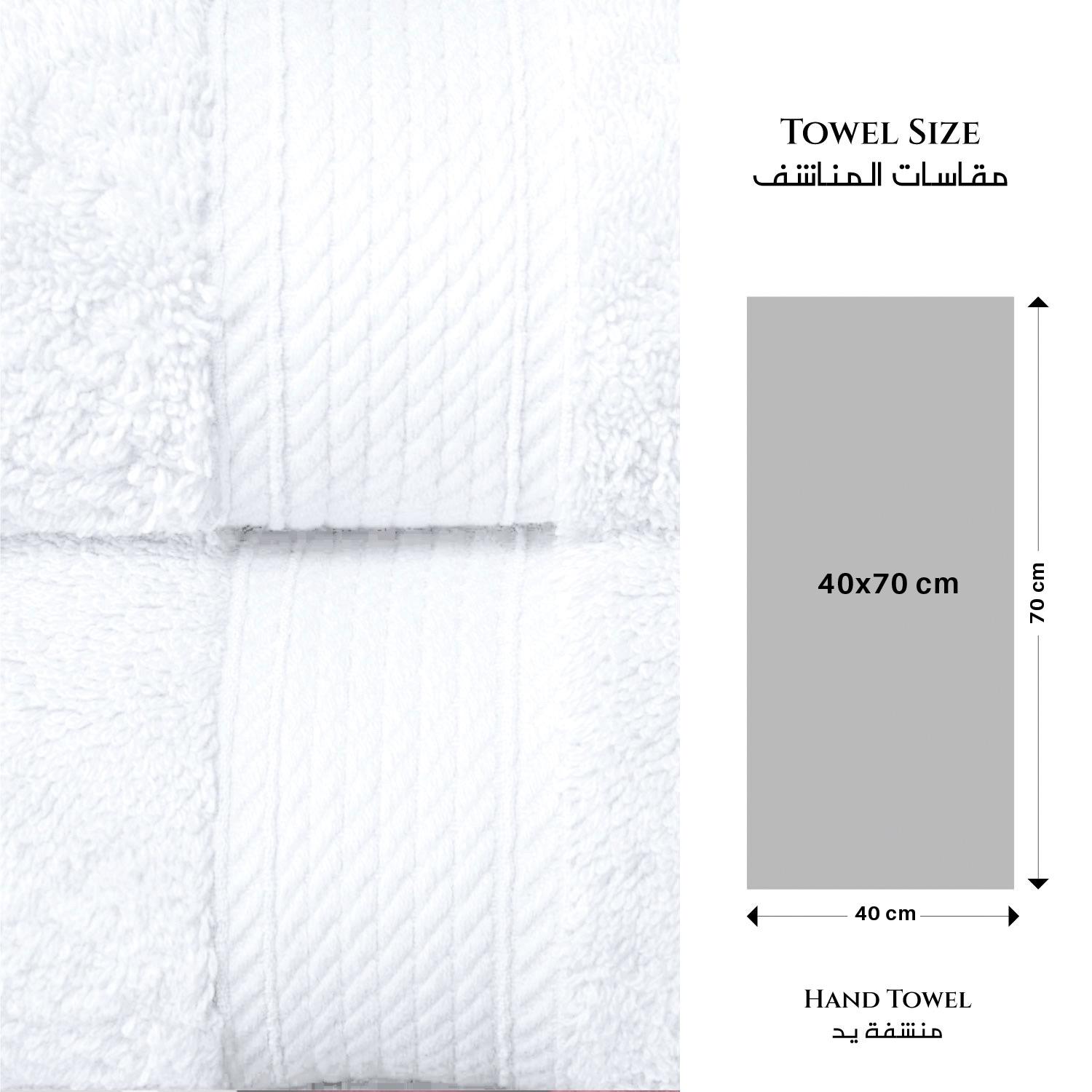 Ultima 4-Piece Premium Cotton Hand Towel Set - 40x70 cm-hbxbathroom-bathroomtextiles-image-6