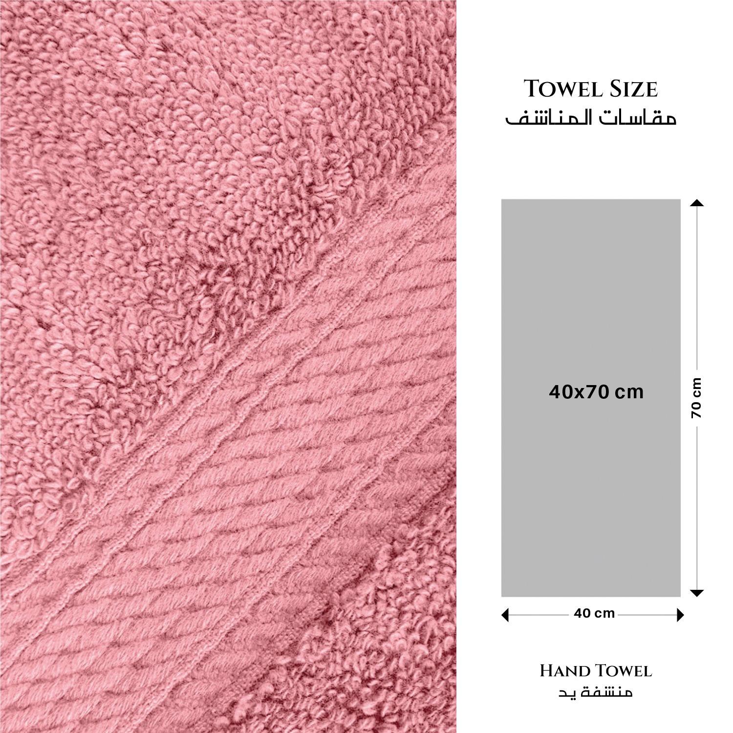 Ultima 4-Piece Premium Cotton Hand Towel Set - 40x70 cm-hbxbathroom-bathroomtextiles-image-6