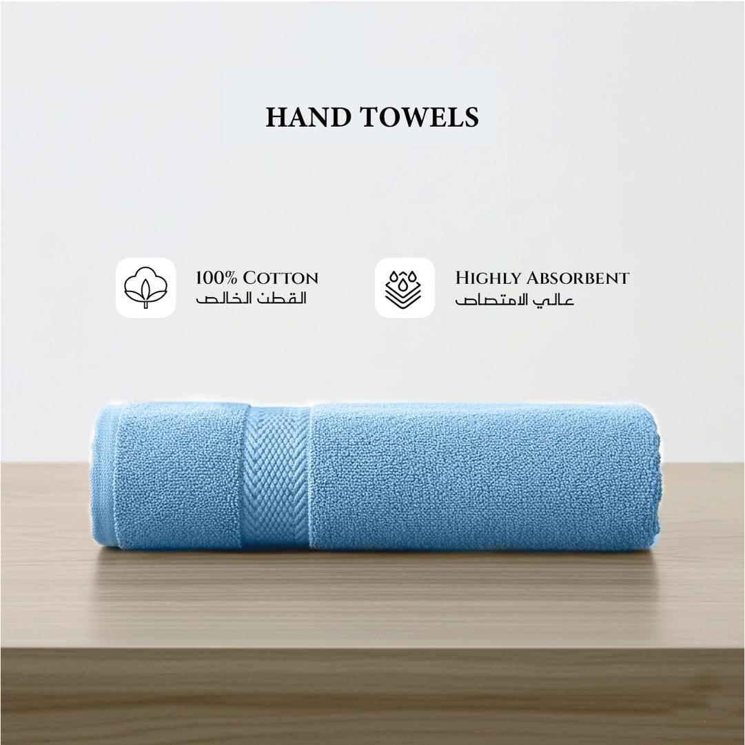 Ultima 4-Piece Premium Cotton Hand Towel Set - 40x70 cm-hbxbathroom-bathroomtextiles-image-3