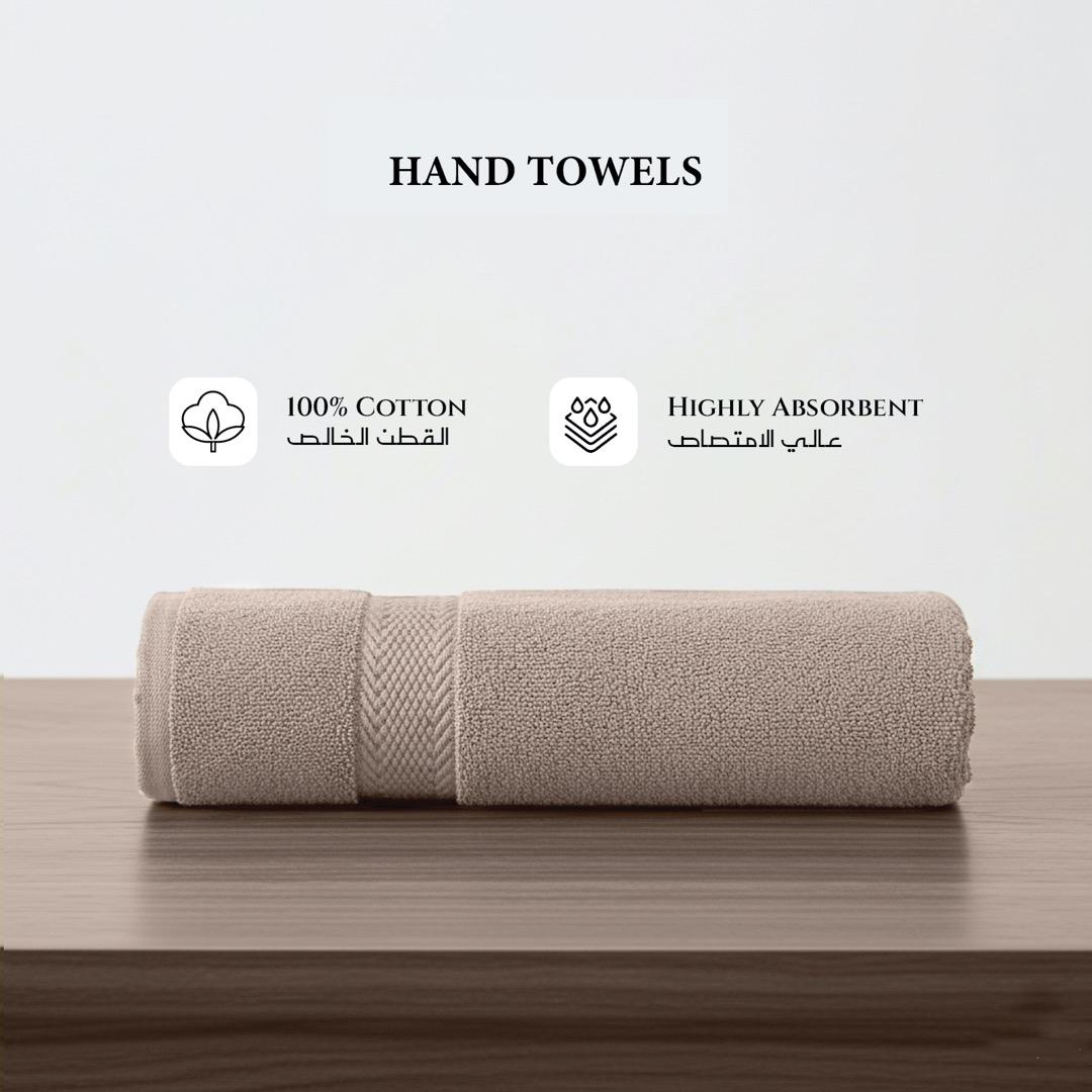 Ultima 4-Piece Premium Cotton Hand Towel Set - 40x70 cm-hbxbathroom-bathroomtextiles-image-3