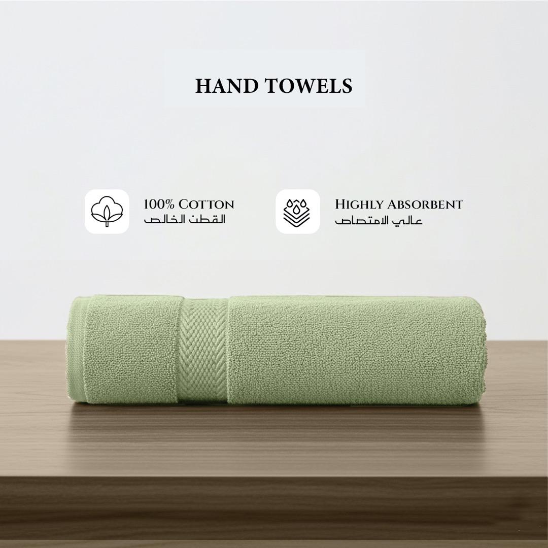 Ultima 4-Piece Premium Cotton Hand Towel Set - 40x70 cm-hbxbathroom-bathroomtextiles-image-3