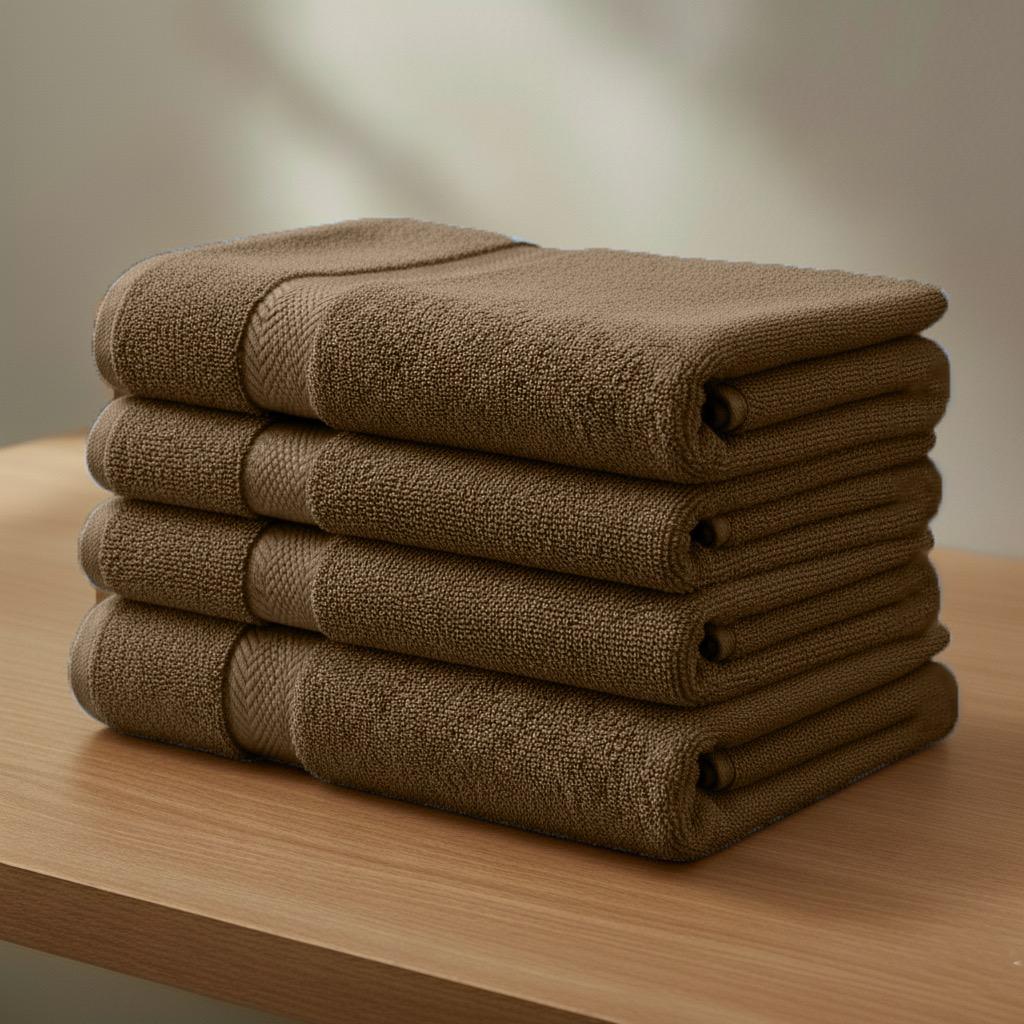 Ultima 4-Piece Premium Cotton Bath Towel Set - 70x140 cm-hbxbathroom-bathroomtextiles-image-1