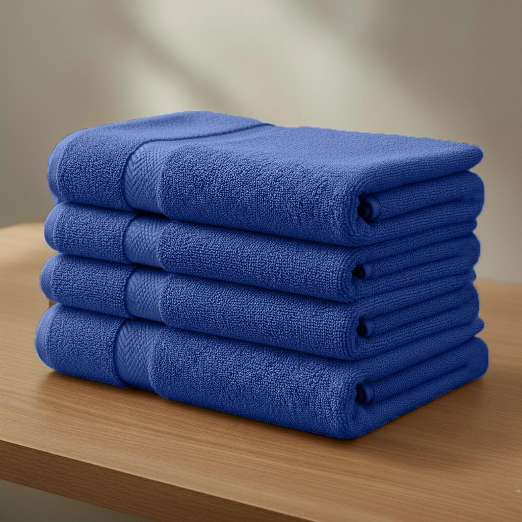 Ultima 4-Piece Premium Cotton Bath Towel Set - 70x140 cm-hbxbathroom-bathroomtextiles-image-1