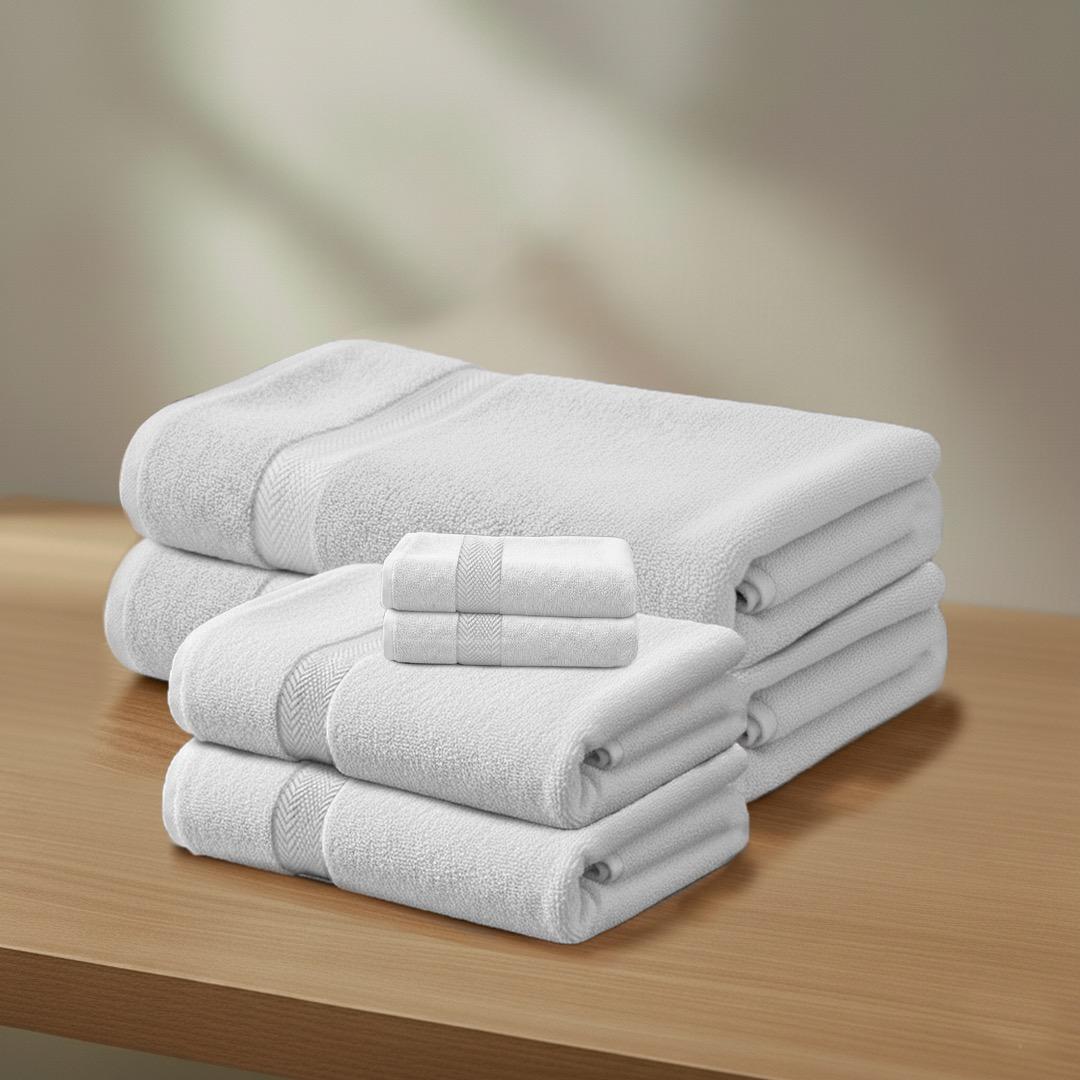 Ultima 6-Piece Premium Cotton Towel Set-hbxbathroom-bathroomtextiles-image-1