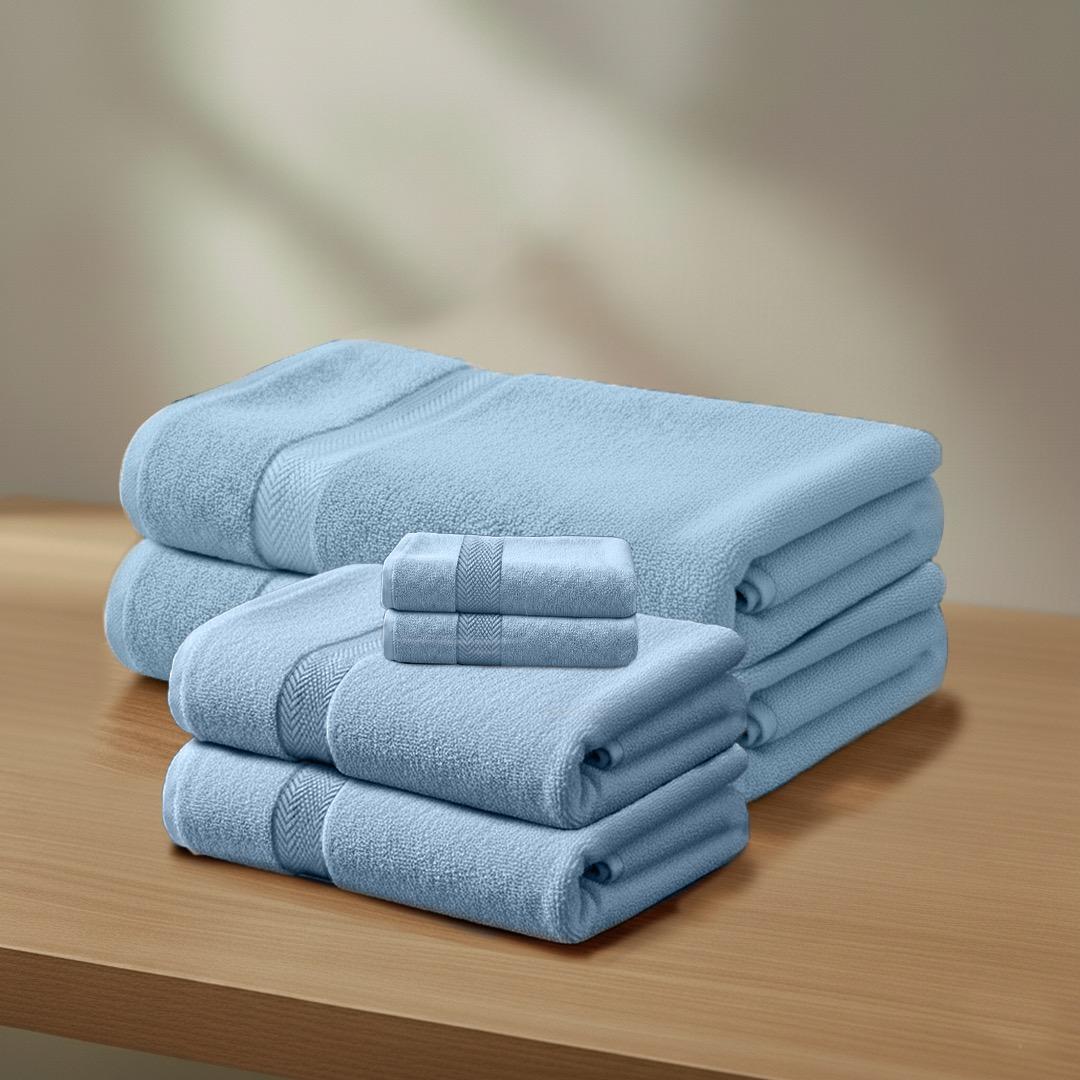 Ultima 6-Piece Premium Cotton Towel Set-hbxbathroom-bathroomtextiles-image-1