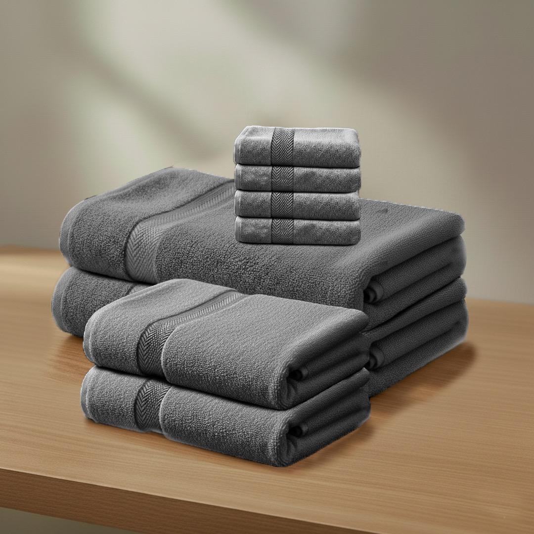 Ultima 8-Piece Premium Cotton Towel Set-hbxbathroom-bathroomtextiles-image-1