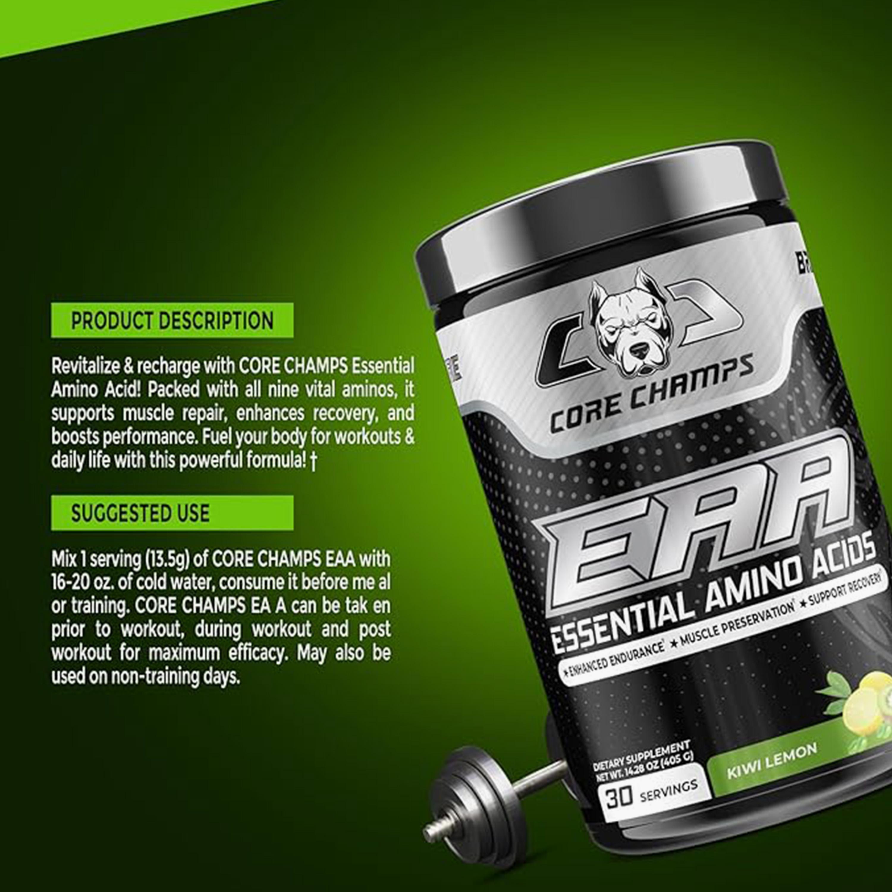 Core Champs EAA 30 Servings Kiwi Lemon-sports-nutrition-vitaminshealthsupplements-image-3