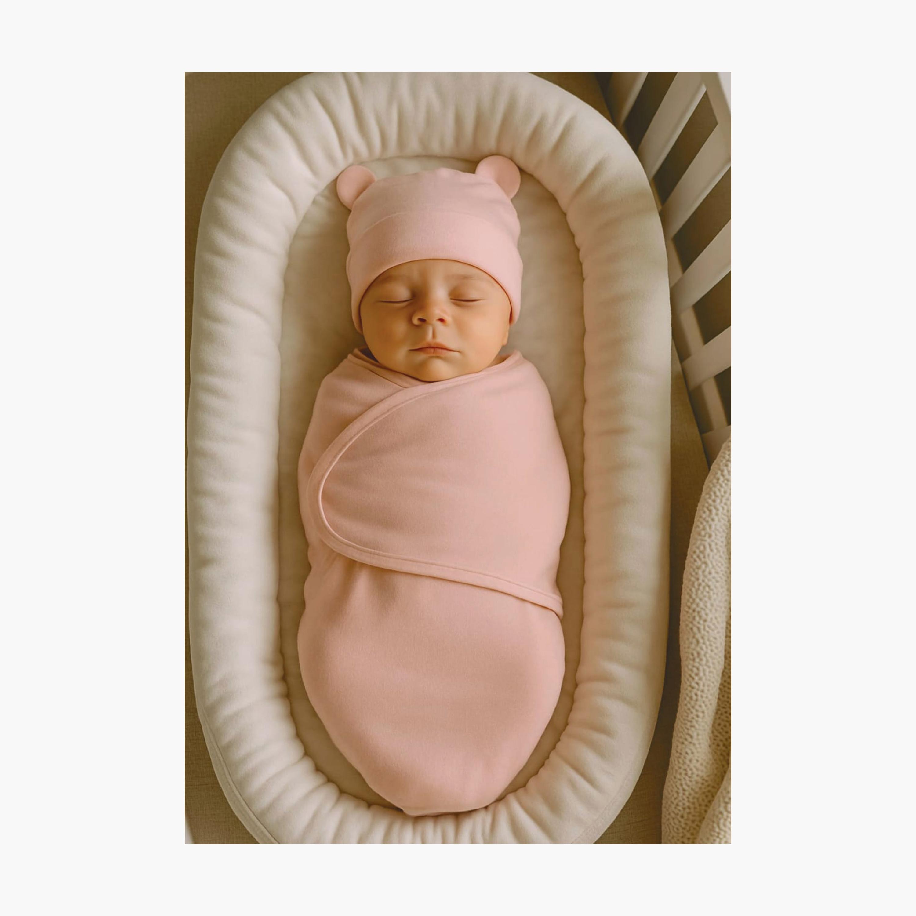 Kinder Valley 3-Piece Adjustable Cocoon Swaddle Blanket with Hood-baby-nursery-blanketsandswaddles-swaddlesandsleepingbags-image-5