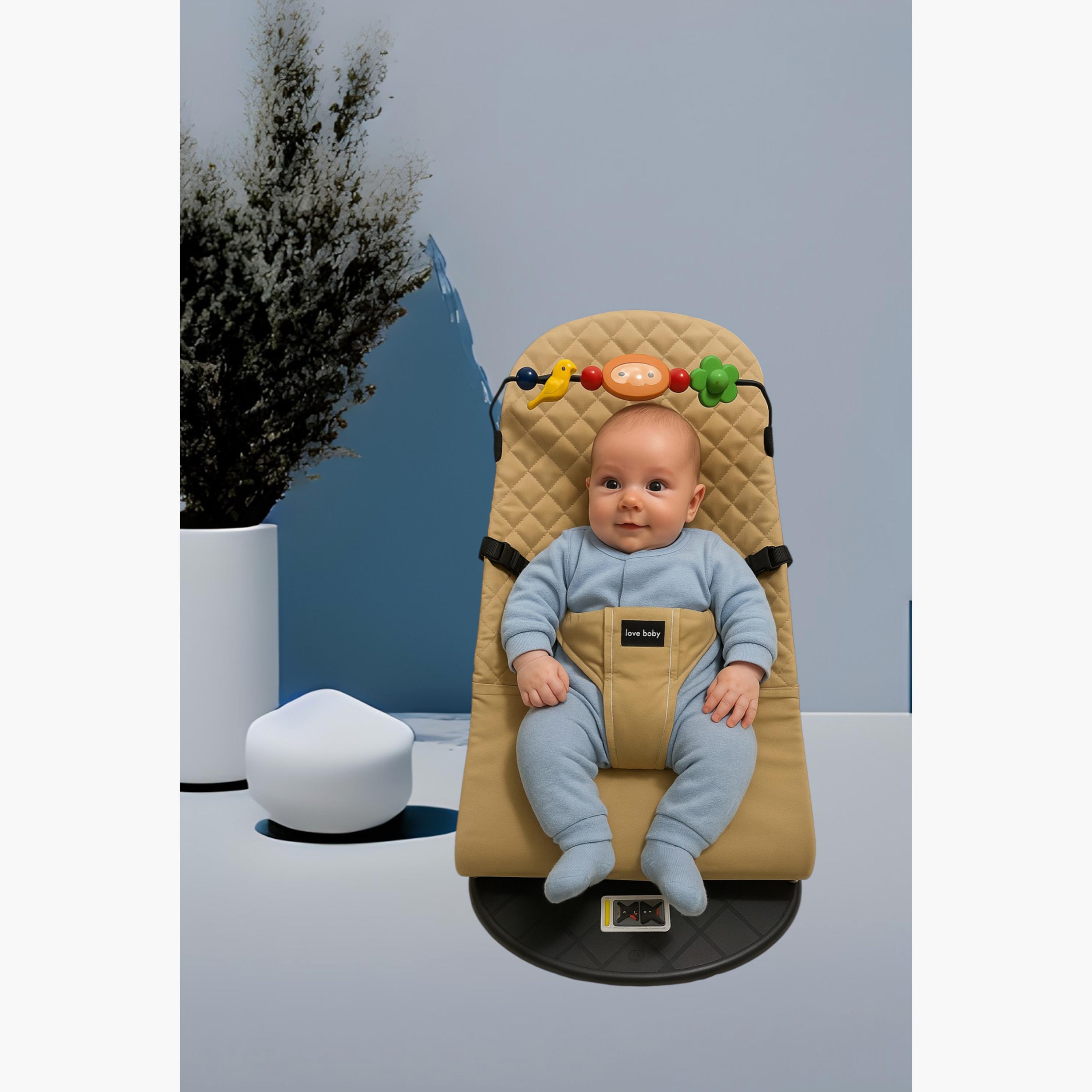 Kinder Valley Lightweight Snuggle Bouncer with Removable Toy Bar-baby-infantactivity-bouncers-image-2