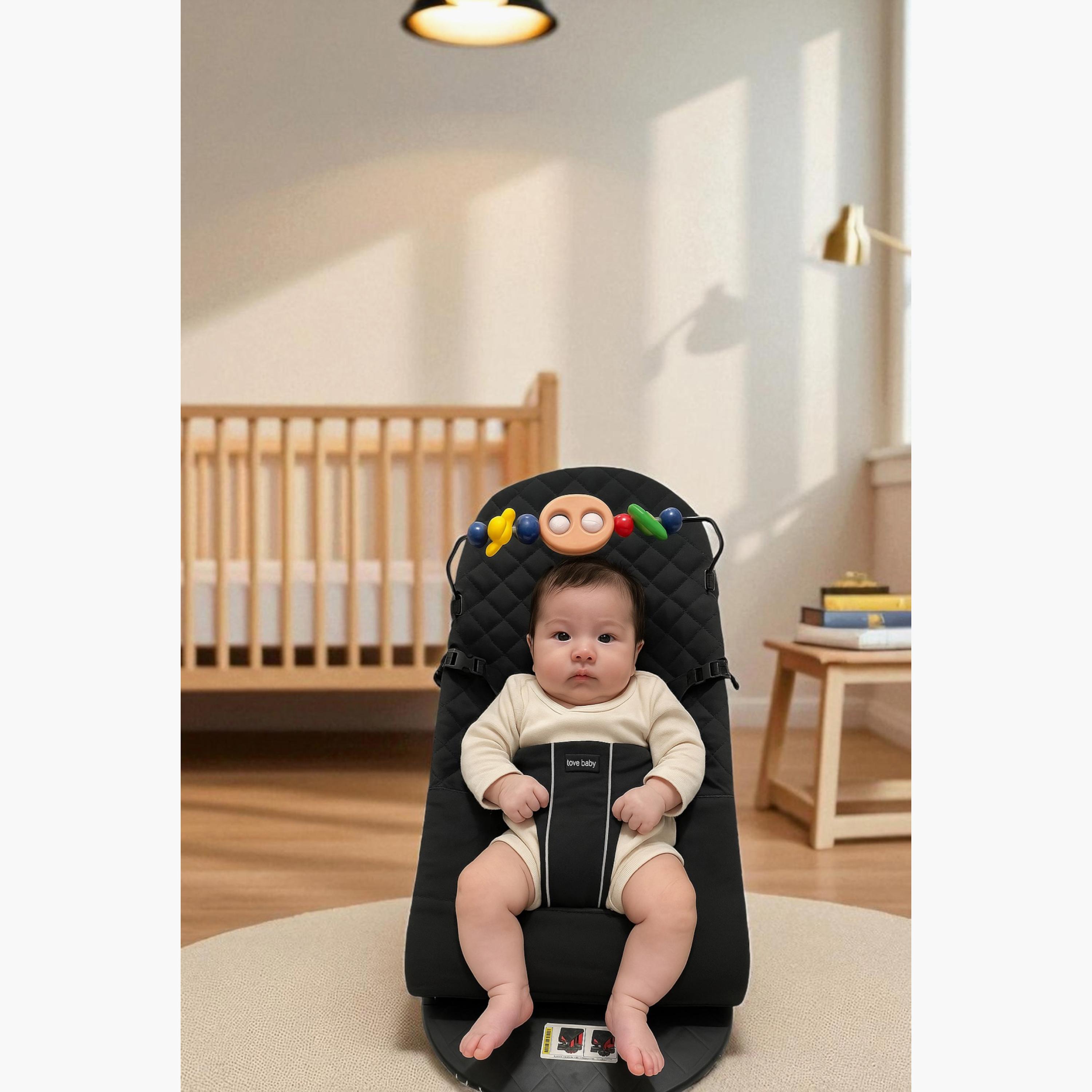 Kinder Valley Lightweight Snuggle Bouncer with Removable Toy Bar-baby-infantactivity-bouncers-image-2