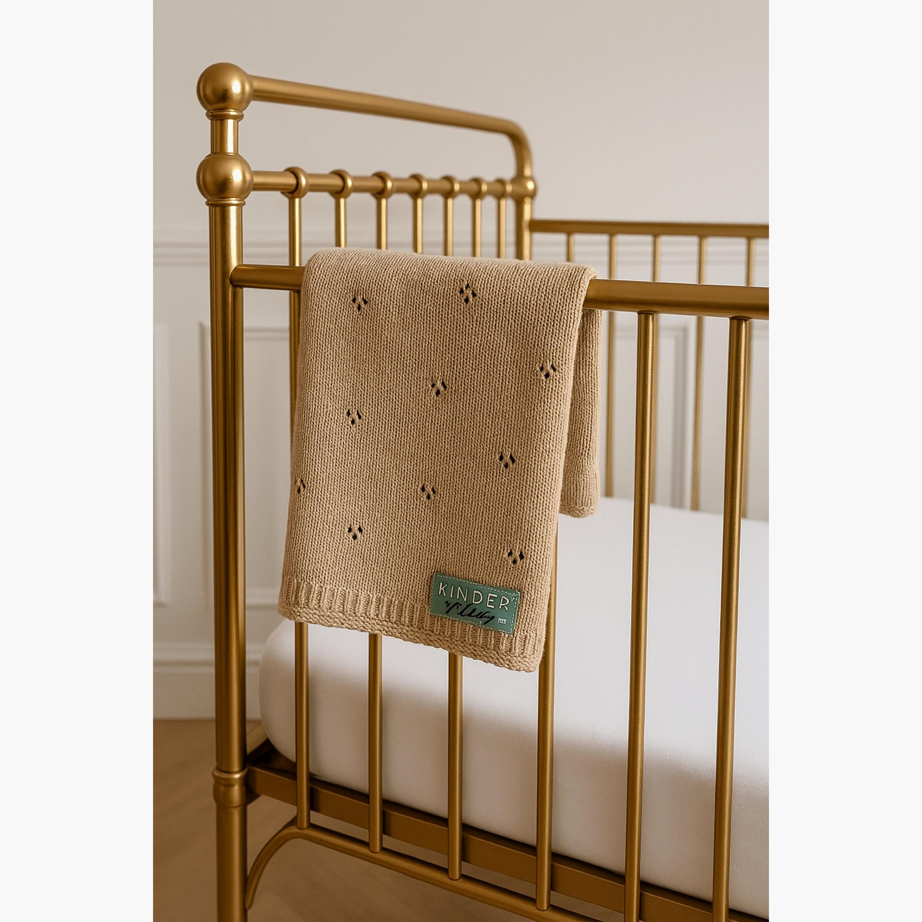 Kinder Valley 100% Natural Cotton Knitted Blanket - WhisperWeave-baby-nursery-blanketsandswaddles-blanketsandquilts-image-4