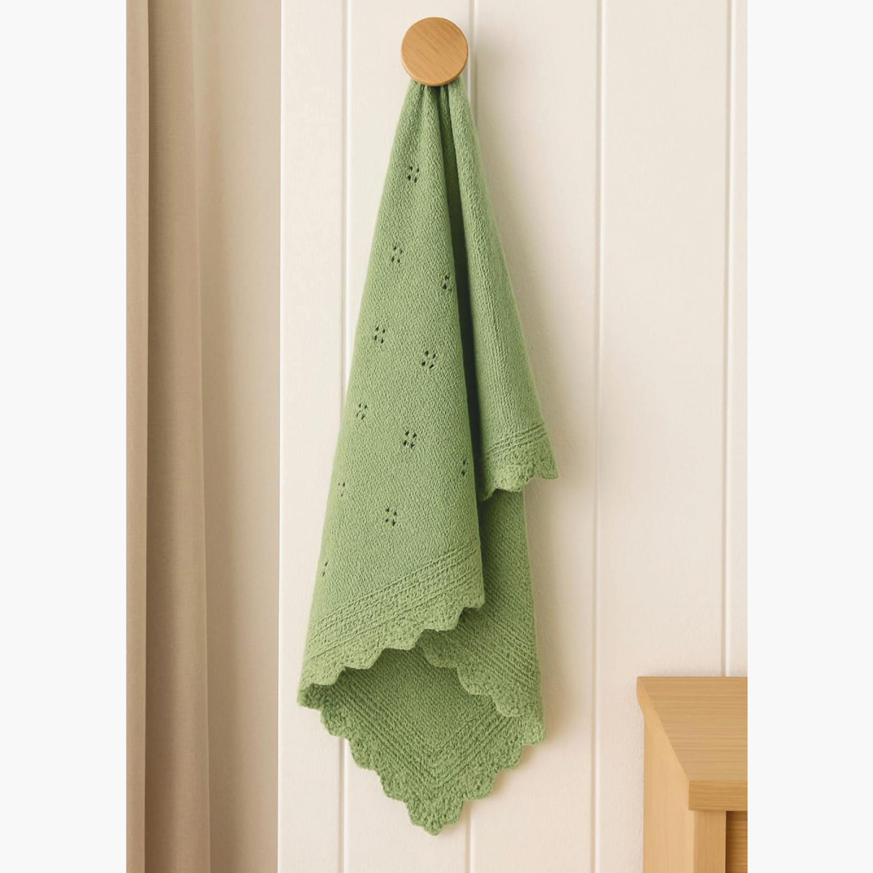 Kinder Valley 100% Natural Cotton Knitted Blanket - SageBloom-baby-nursery-blanketsandswaddles-blanketsandquilts-image-3