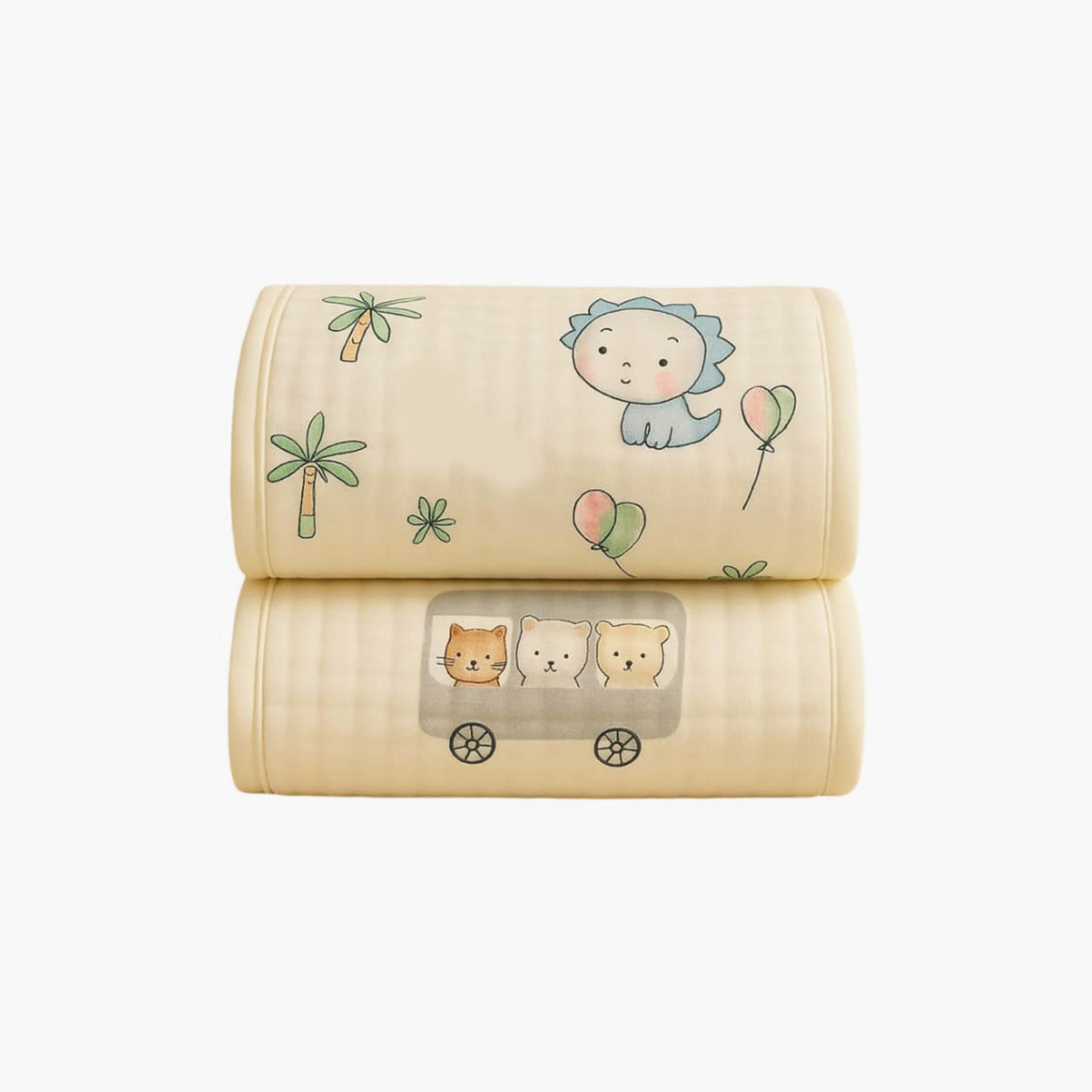 بطانية من القطن الموسلين العضوي الطبيعي 100% من كيندر فالي - دريم-baby-nursery-blanketsandswaddles-blanketsandquilts-image-3