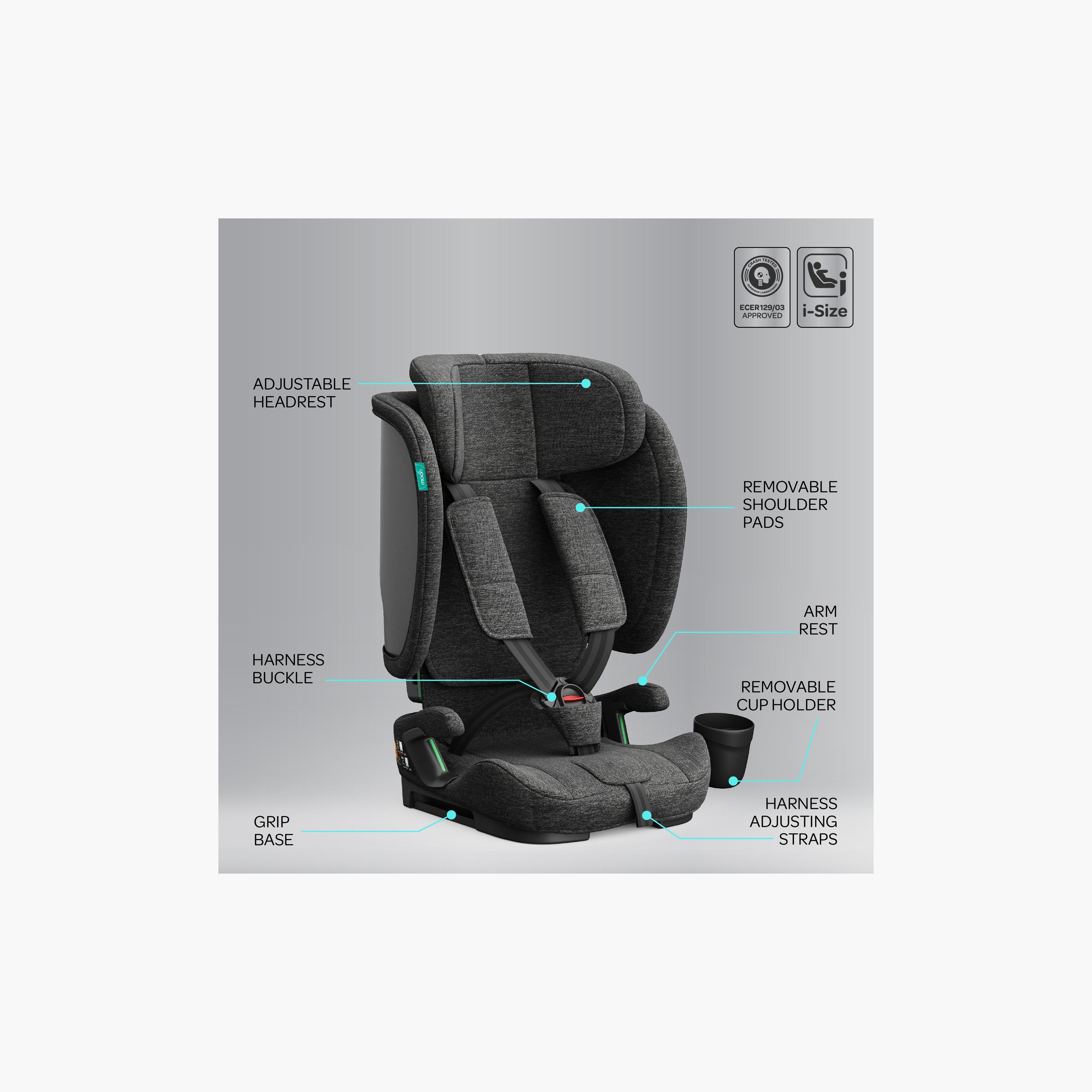 مقعد سيارة فولدا بلص آي-سايز قابل للطي من مون-baby-gear-carseats-image-4