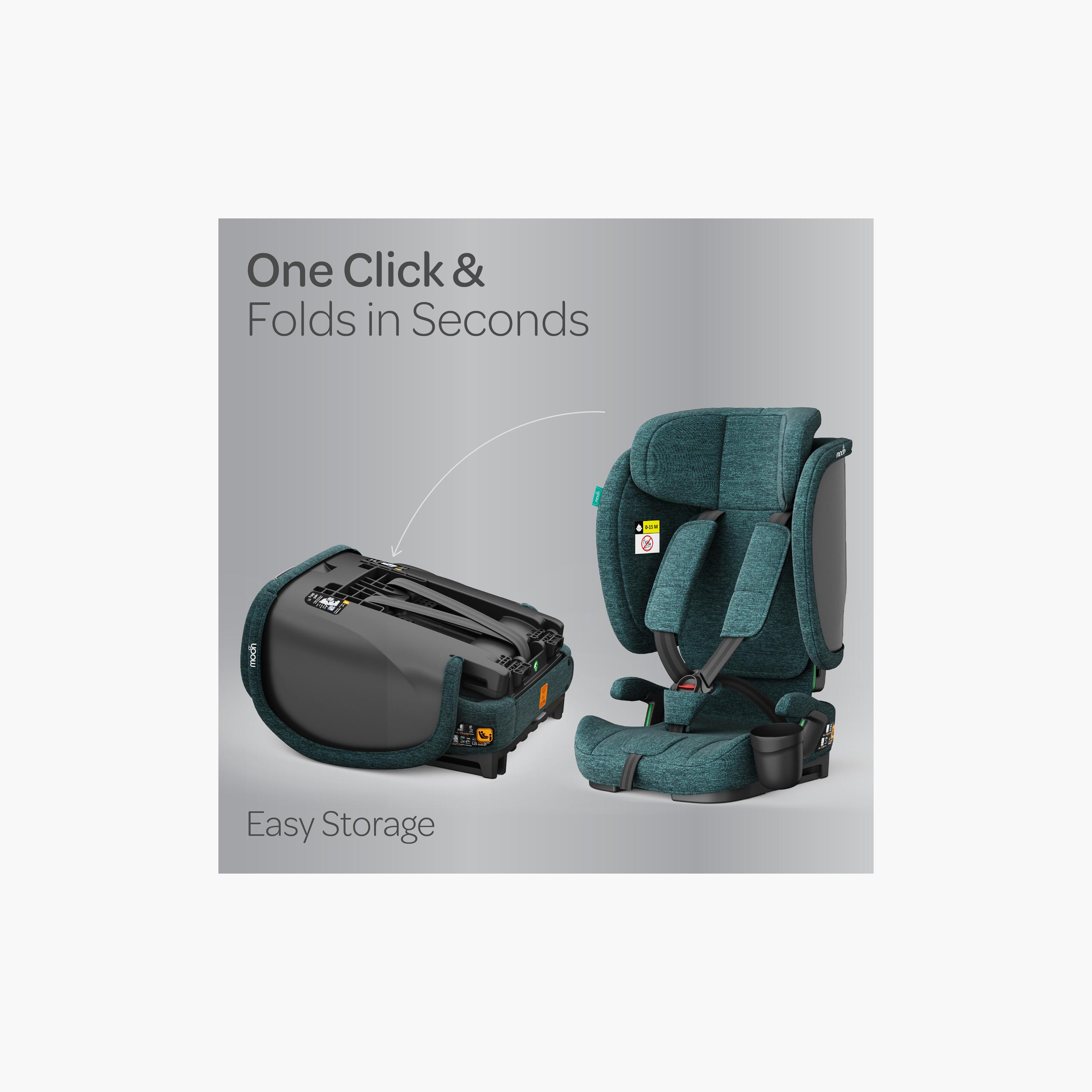 Moon Folda Plus i-Size Foldable Car Seat-baby-gear-carseats-image-7