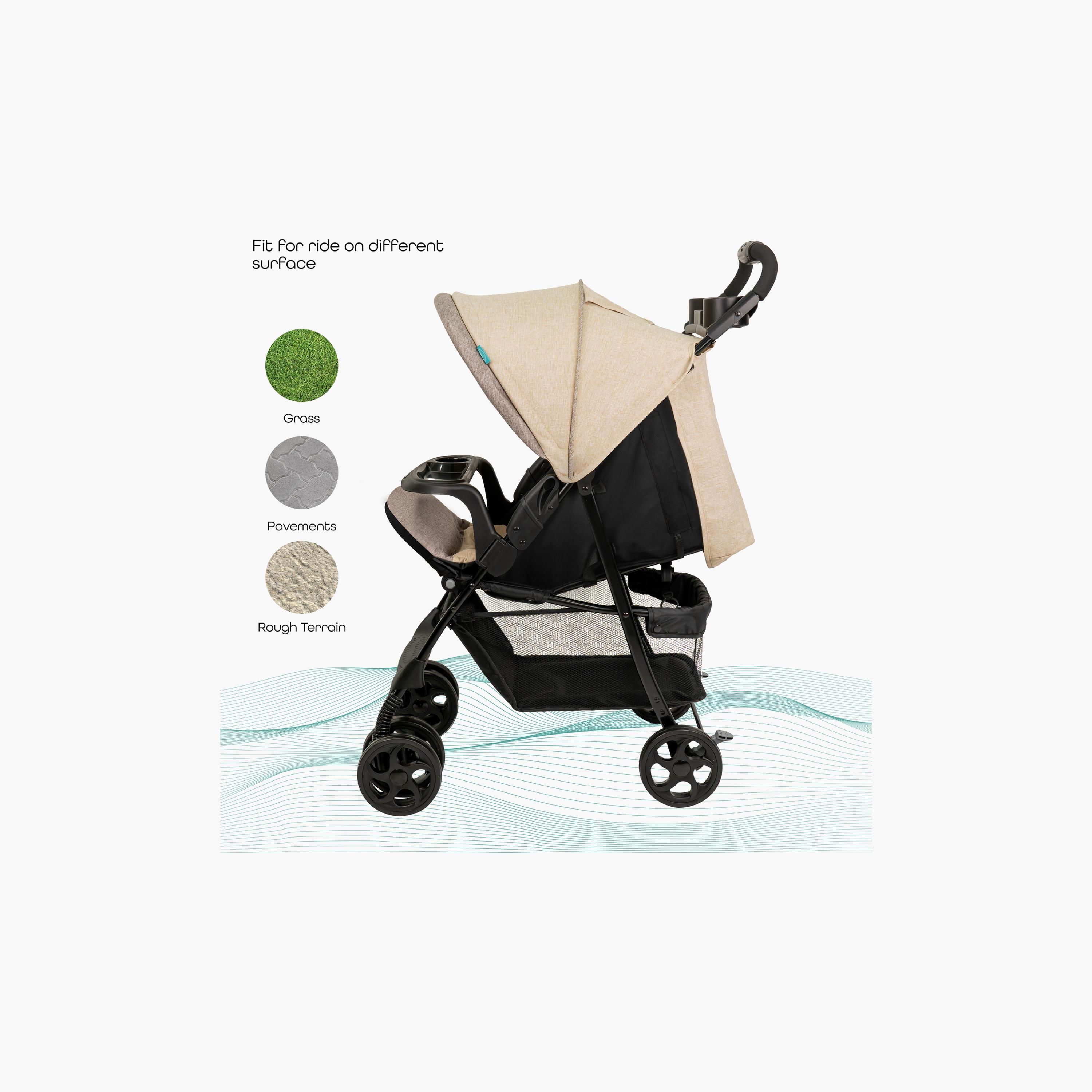 عربة أطفال مترو إيربان من مون مع مظلة شمس وحزام أمان بخمس نقاط-baby-gear-strollersandprams-strollers-image-6