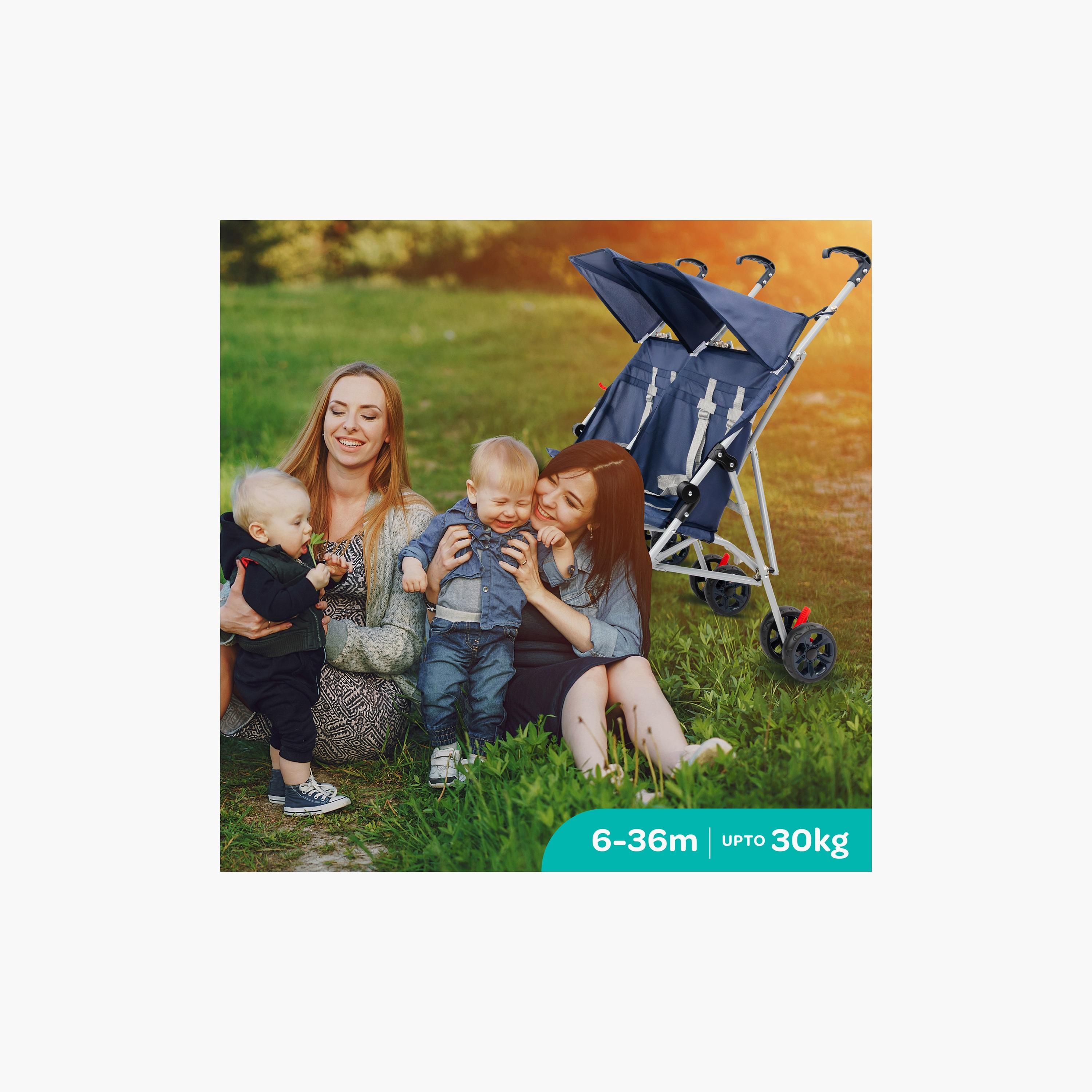 Moon Jet Plus Twin Lightweight Travel Strollers - 6 Months+-baby-gear-strollersandprams-strollers-image-5