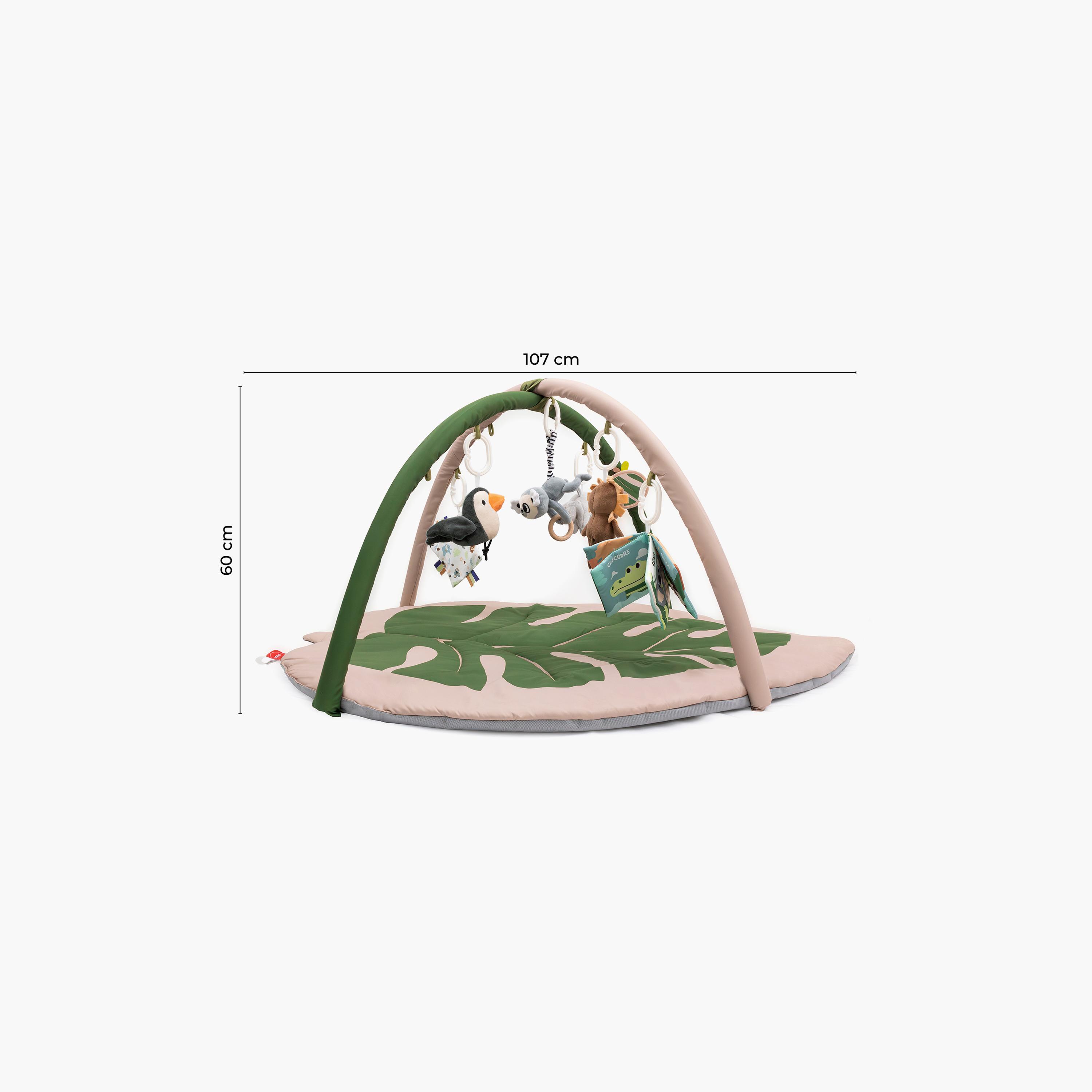 Moon Play Mat with 7 Detachable Toys - Forest Theme - Beige-baby-infantactivity-playpensandplaymats-image-8
