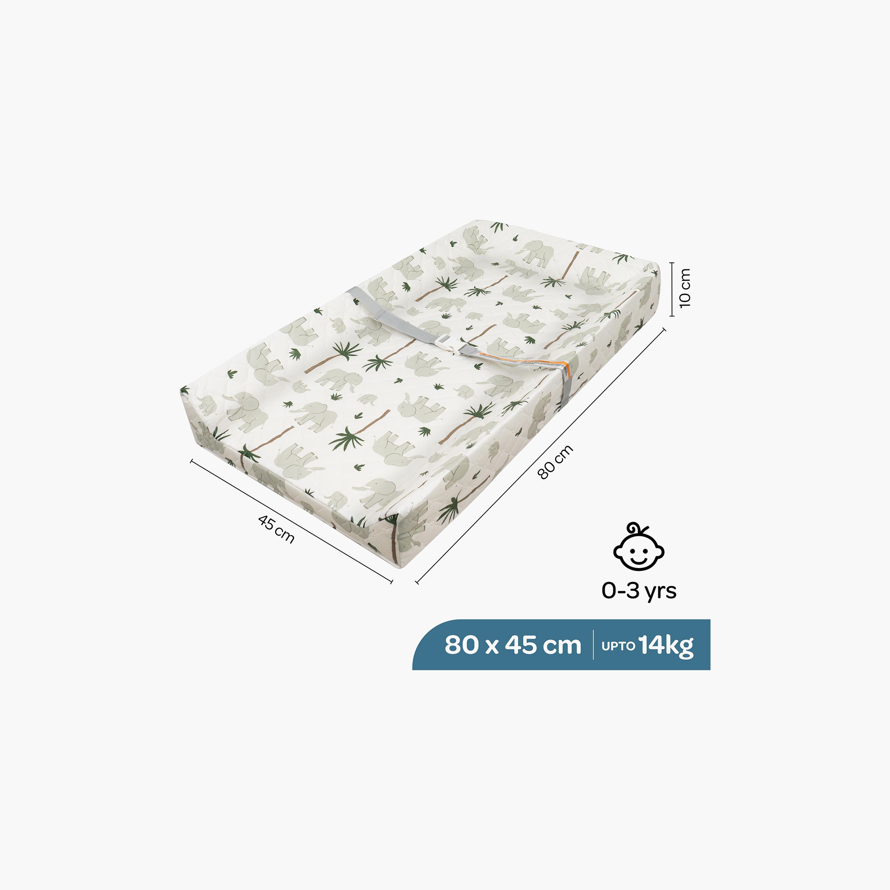 Moon Waterproof Contour Diaper Changing Mat Pad - 80 x 40 cm - Tropical Print-baby-diapering-changingmats-image-6