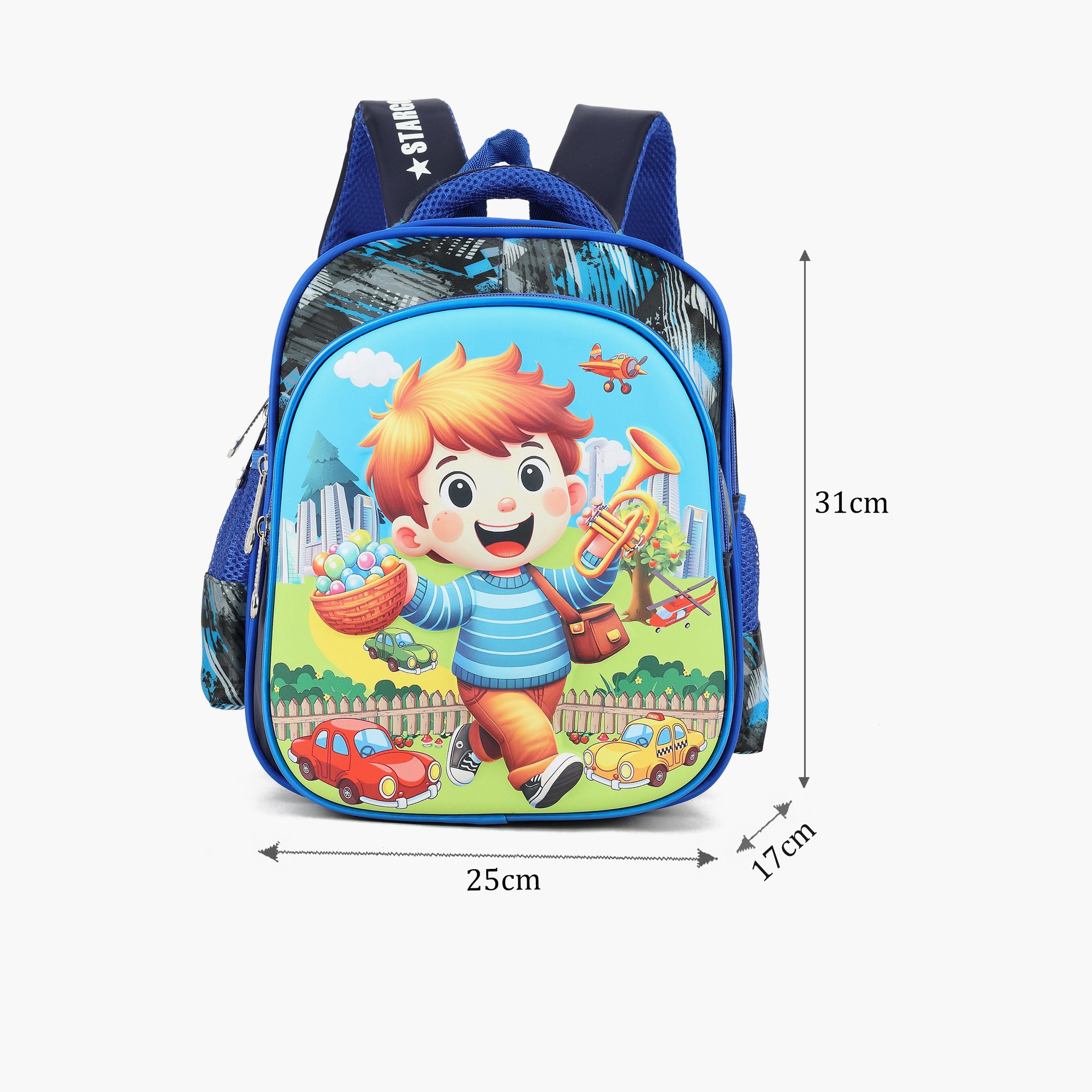 Stargold 12 Inches Backpack, Polyester, Adjustable Strap-school-bagsandbackpacks-backpacks-image-2