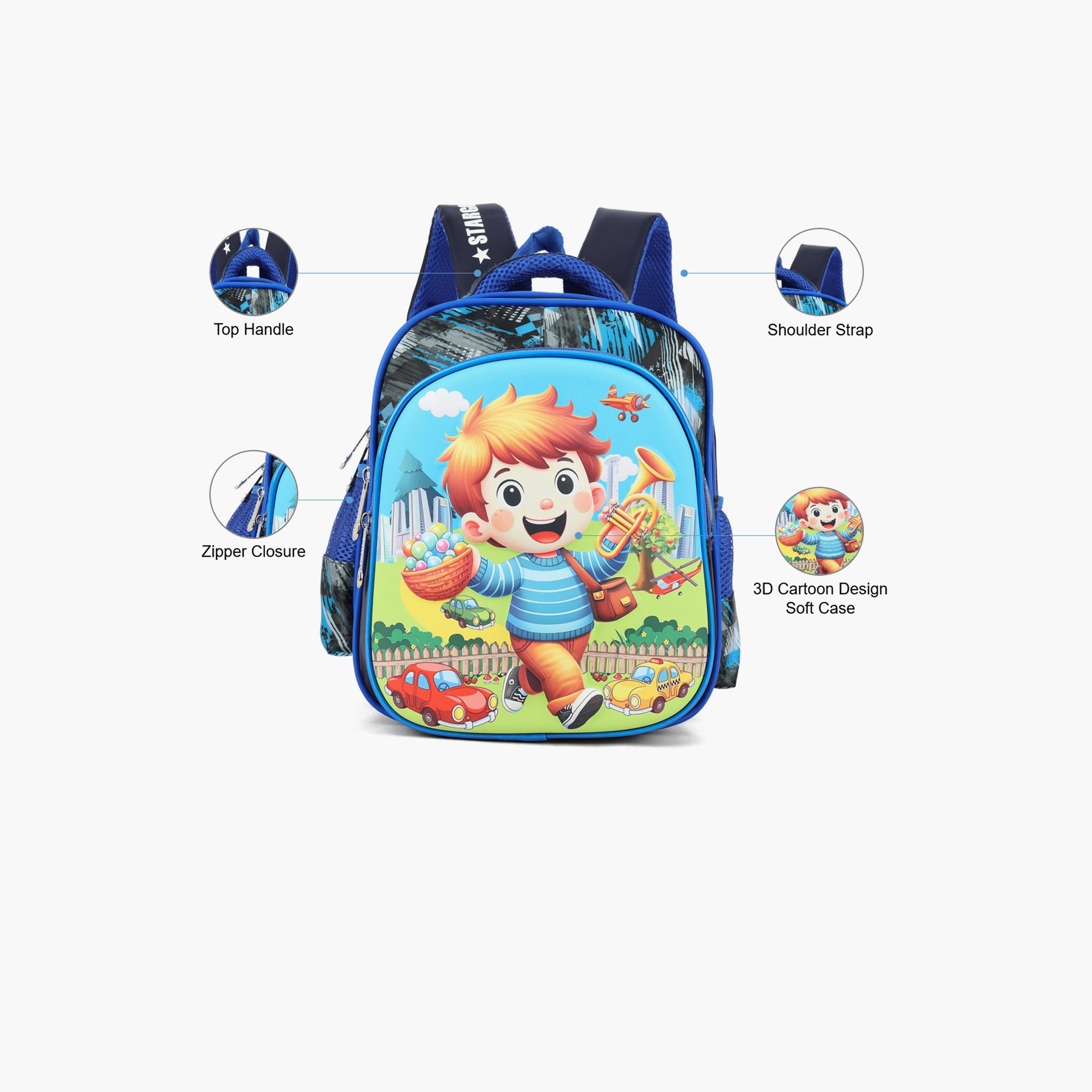 Stargold 12 Inches Backpack, Polyester, Adjustable Strap-school-bagsandbackpacks-backpacks-image-3