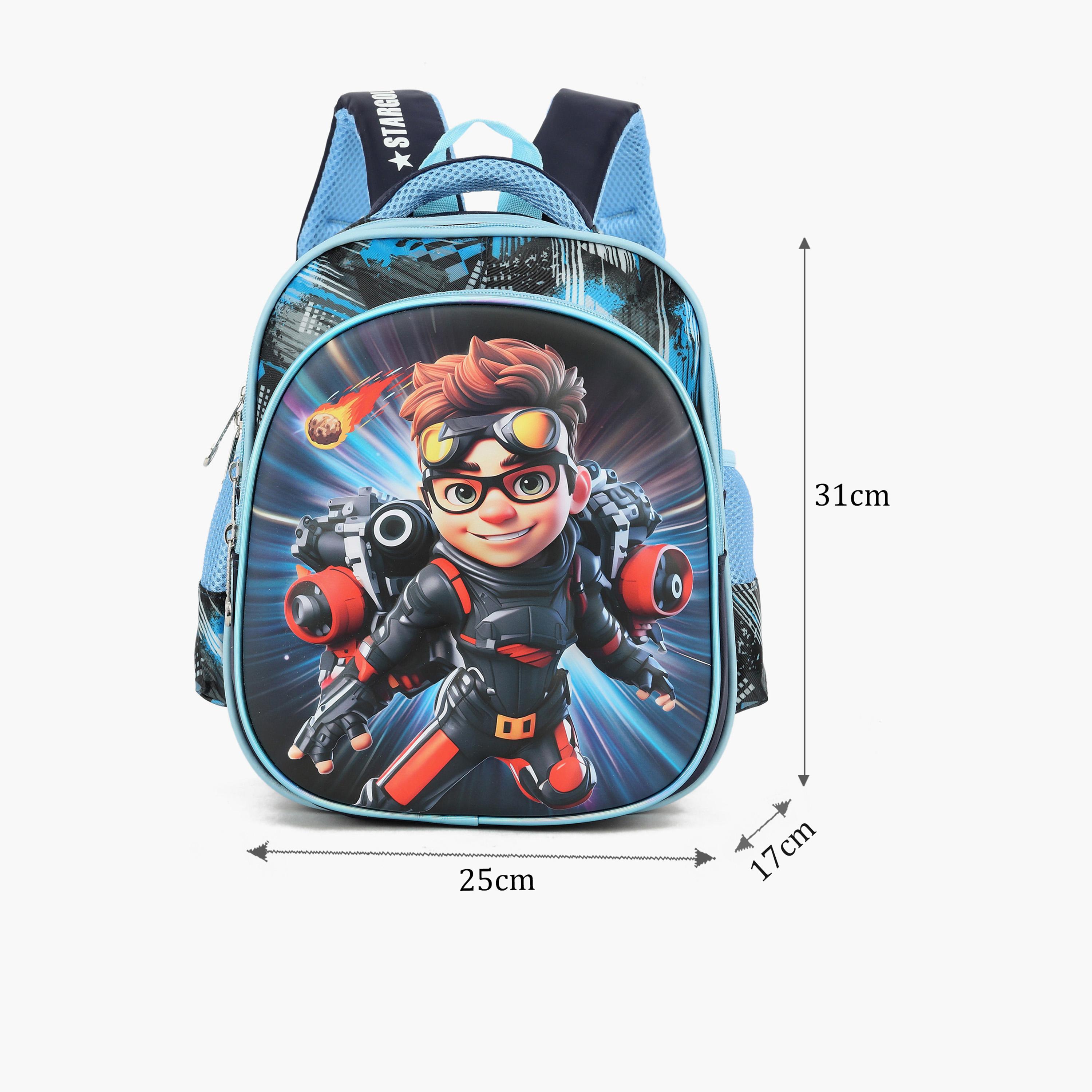 Stargold 12 Inches Backpack, Polyester, Adjustable Strap-school-bagsandbackpacks-backpacks-image-2