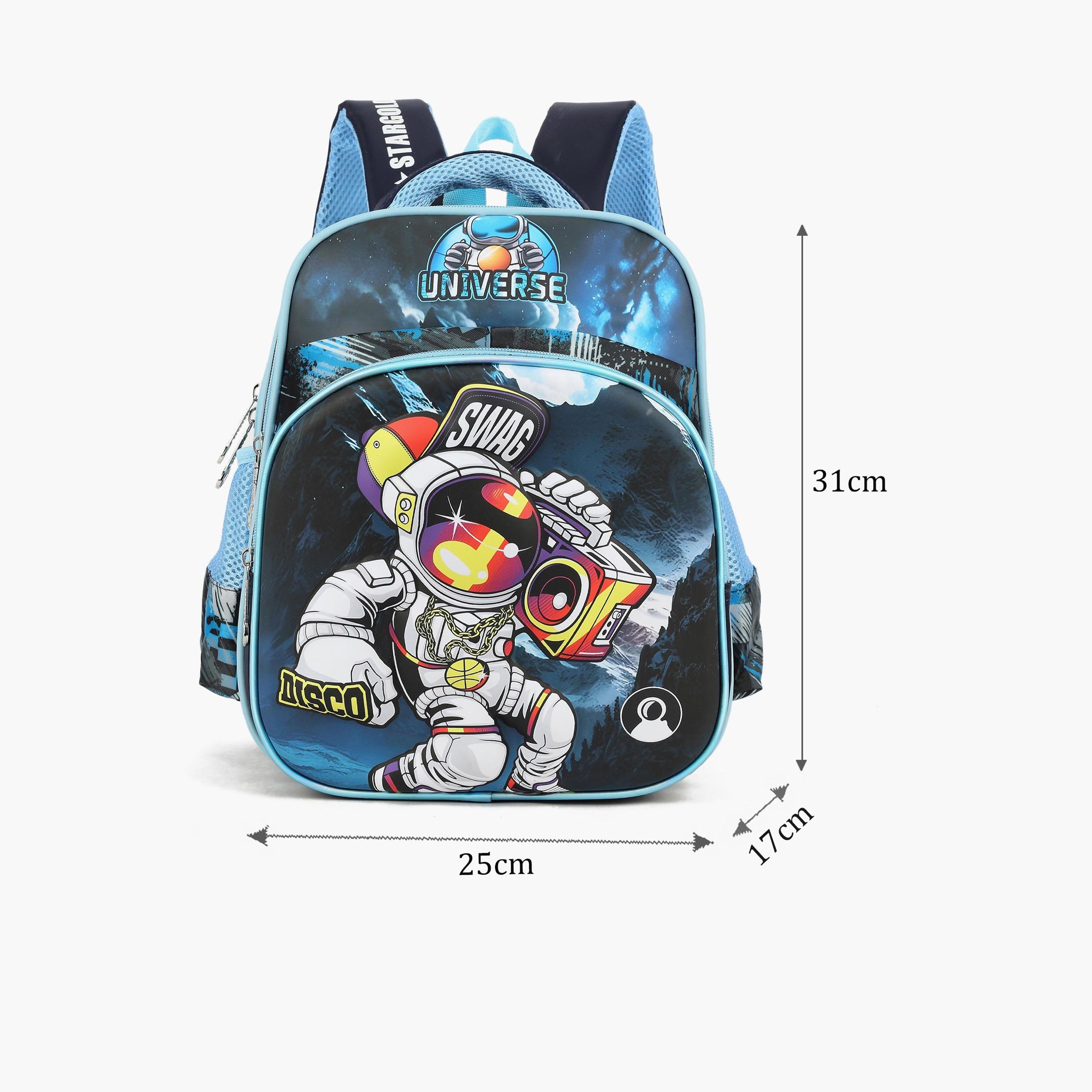 Stargold 12 Inches Backpack, Polyester, Adjustable Strap-school-bagsandbackpacks-backpacks-image-2