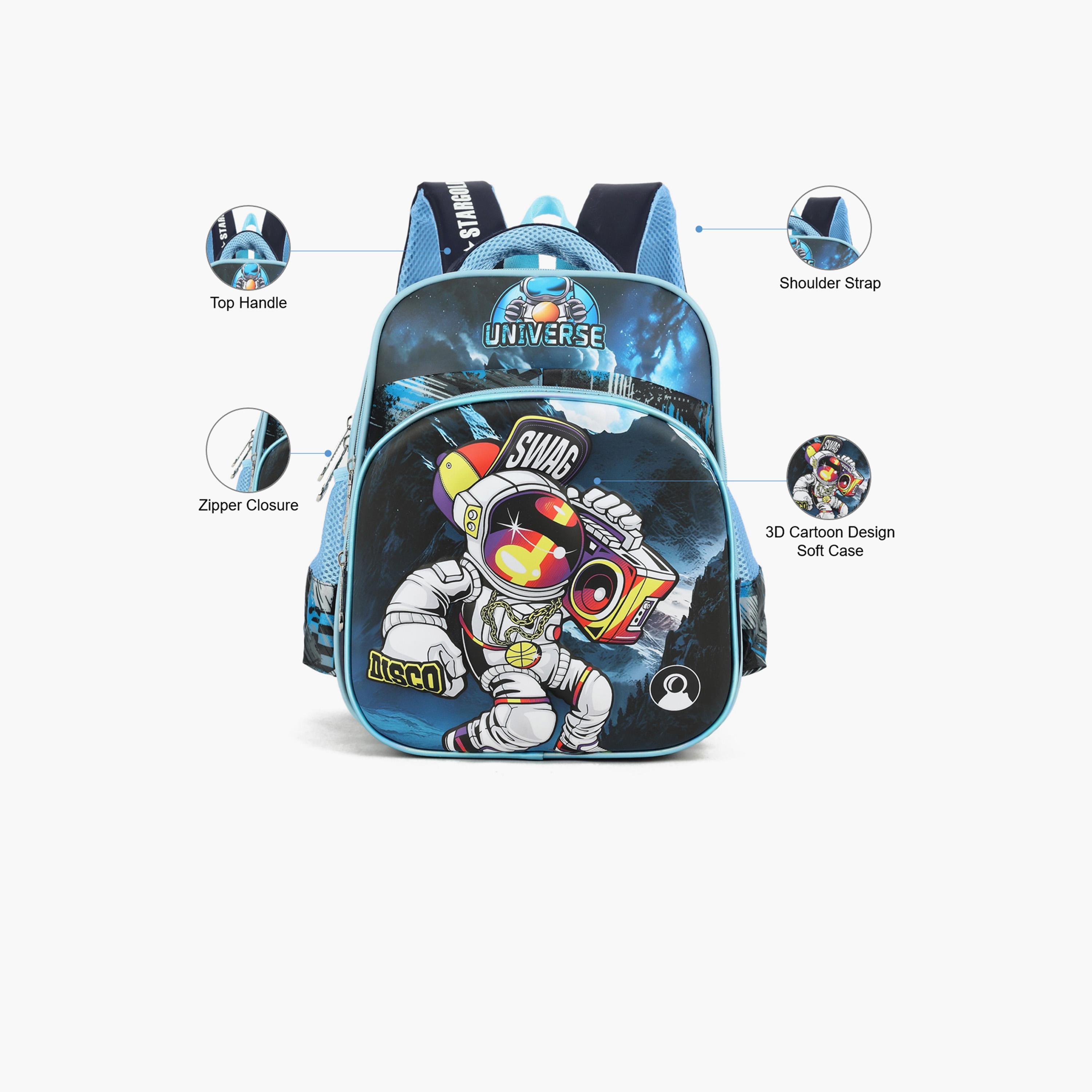 Stargold 12 Inches Backpack, Polyester, Adjustable Strap-school-bagsandbackpacks-backpacks-image-3