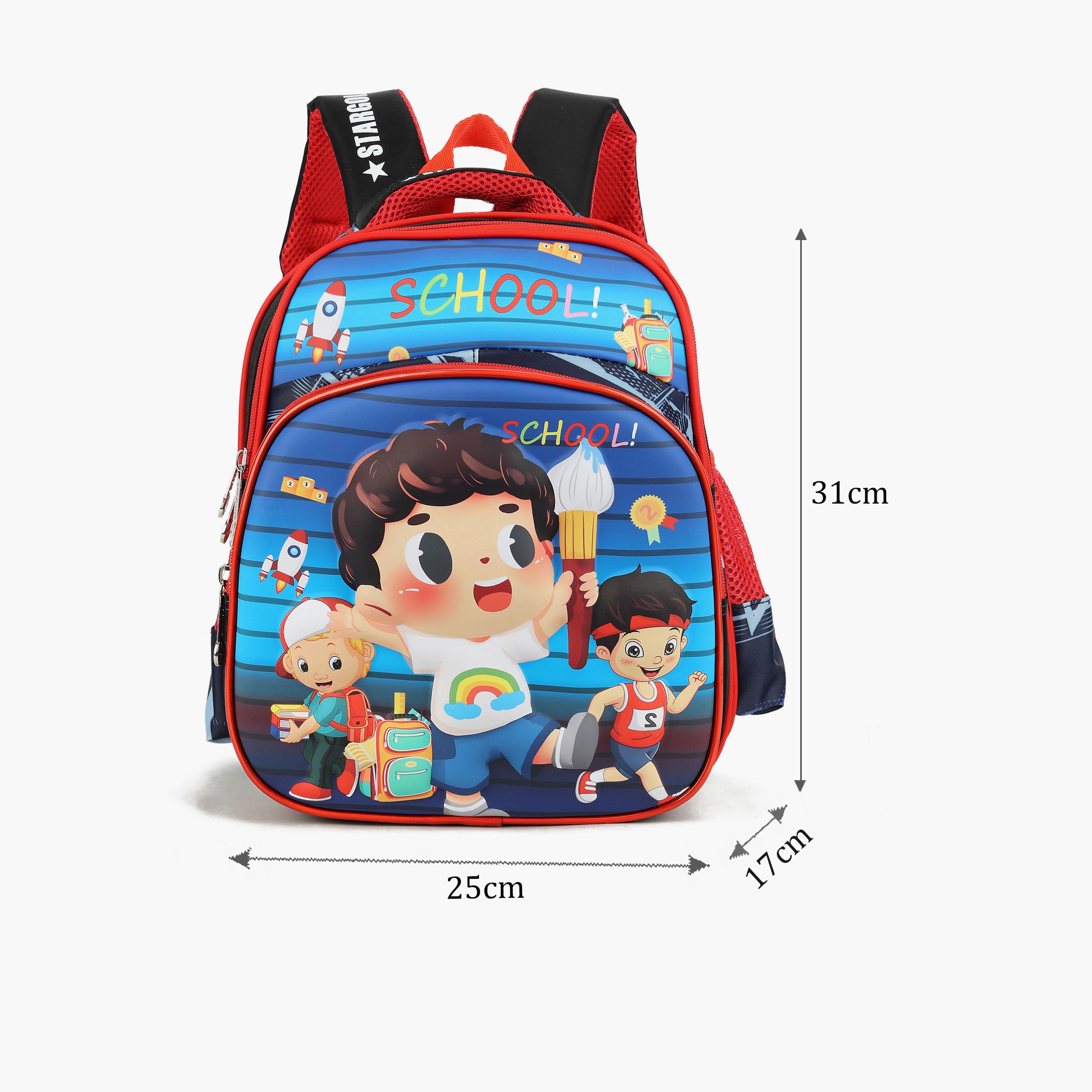 Stargold 12 Inches Backpack, Polyester, Adjustable Strap-school-bagsandbackpacks-backpacks-image-2