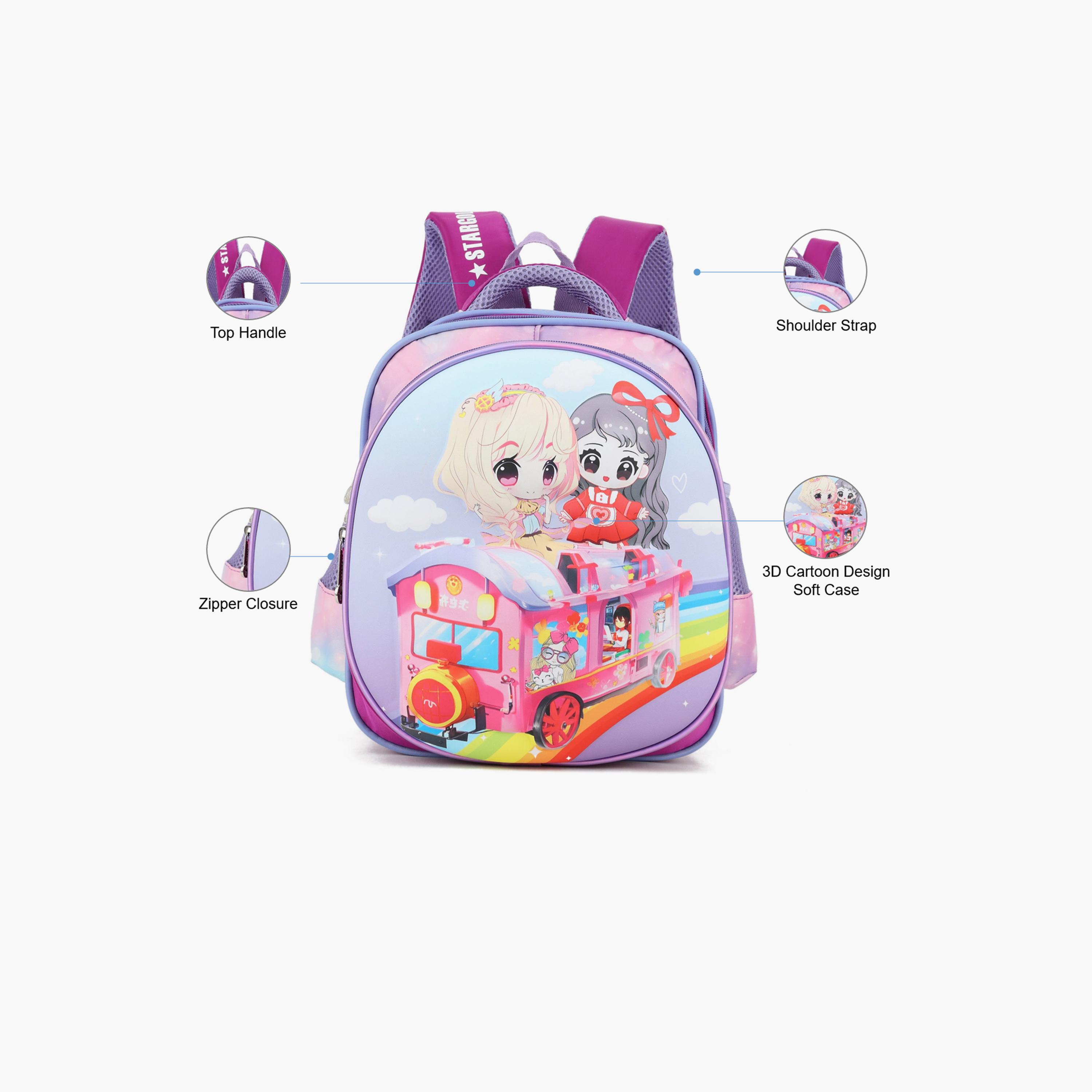 Stargold 12 Inches Backpack, Polyester, Adjustable Strap-school-bagsandbackpacks-backpacks-image-3