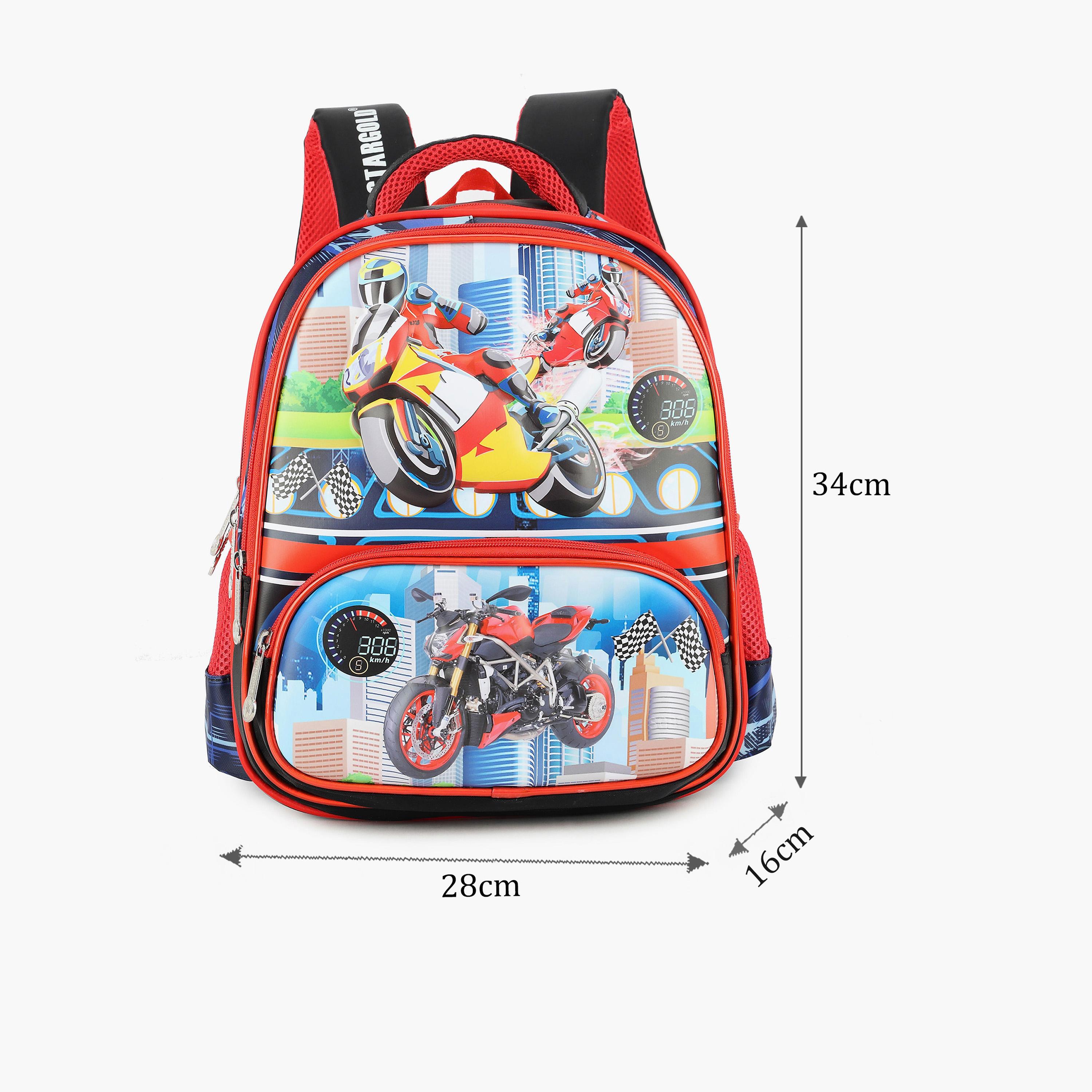 Stargold 14 Inches Backpack, Polyester, Adjustable Strap-school-bagsandbackpacks-backpacks-image-2